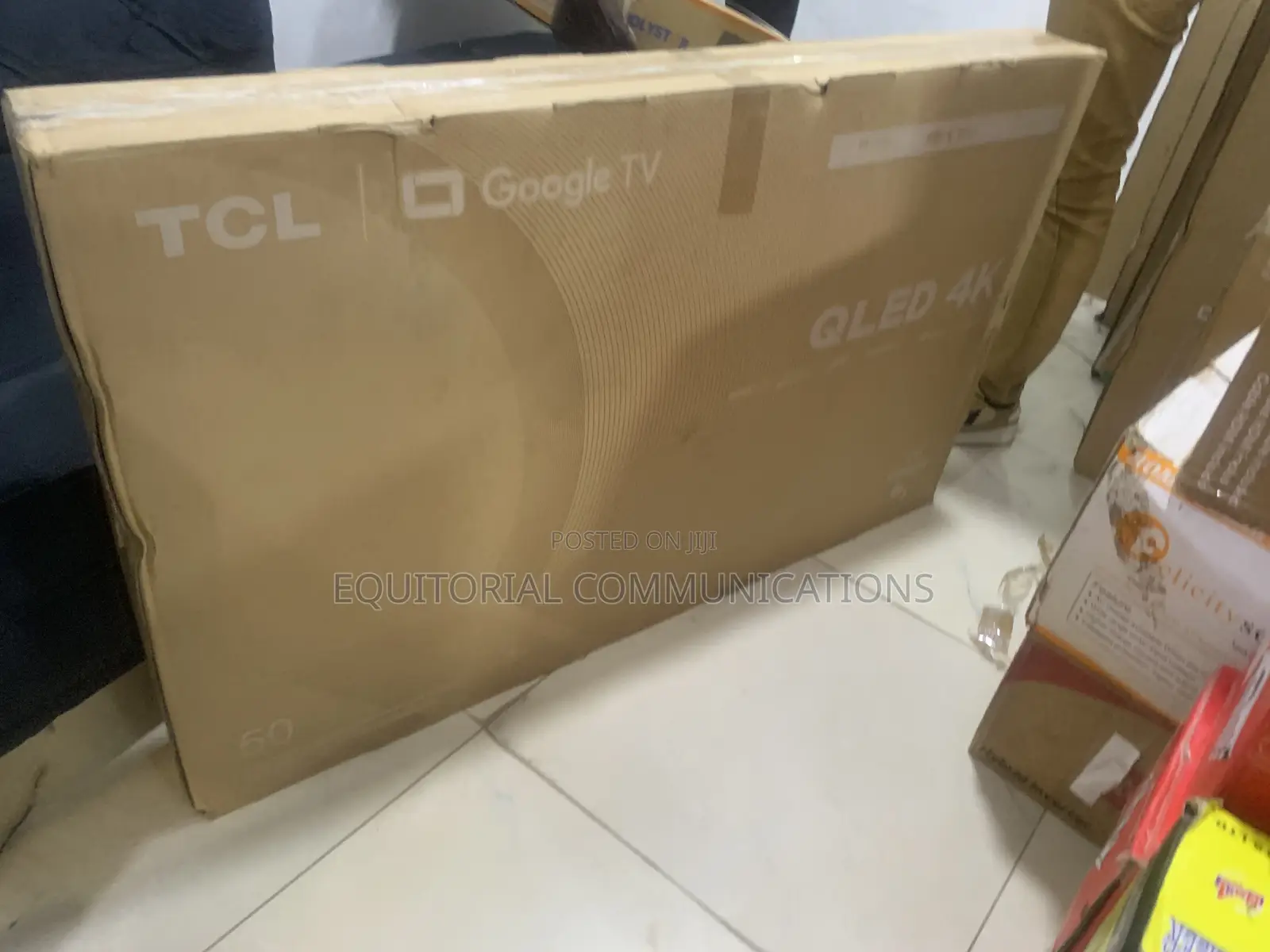TCL 50C645 50-Inch UHD QLED Smart Television With Google TV Platfor
