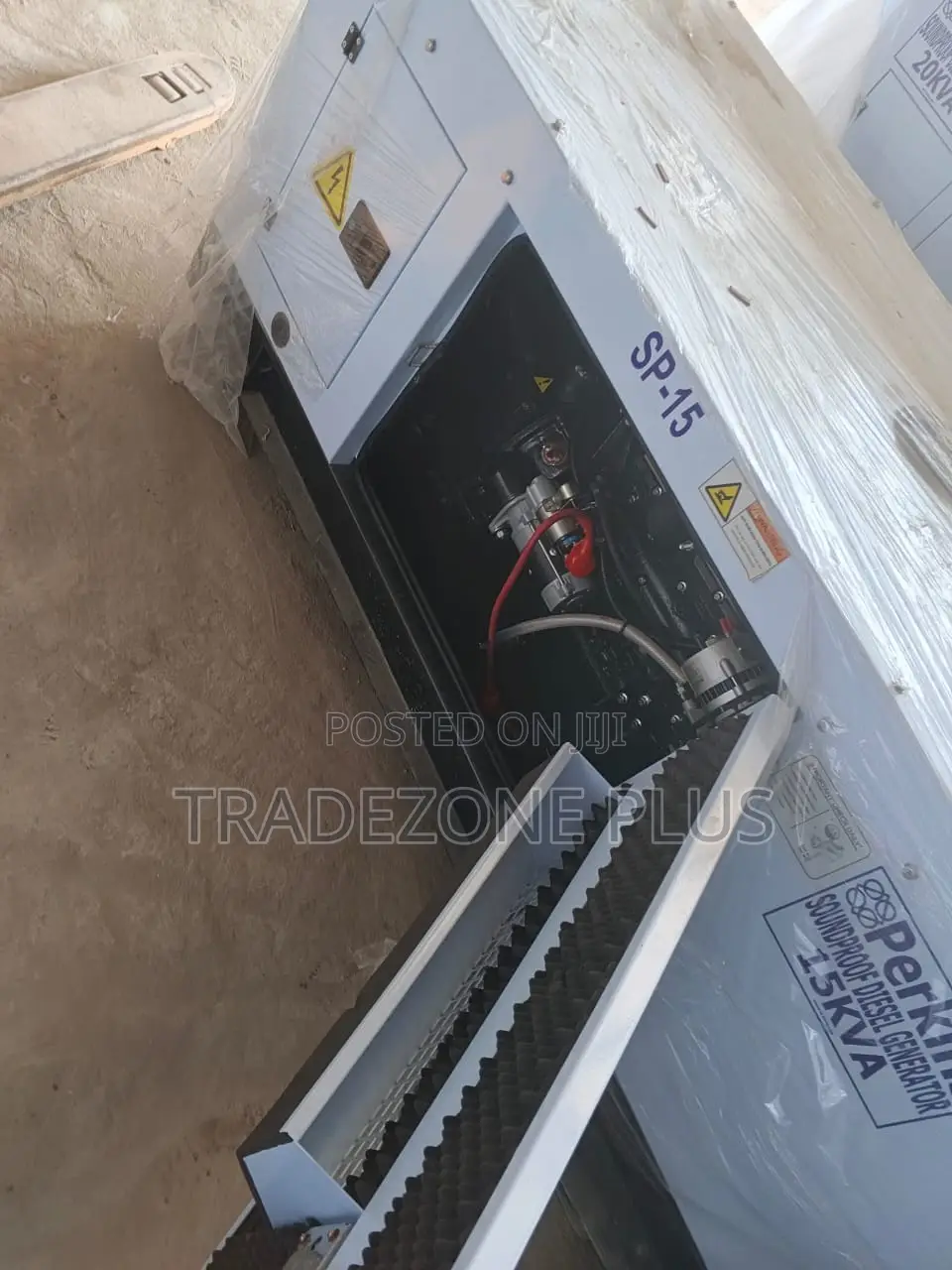 Perkins Soundproof Diesel Generator – 15KVA Capacity