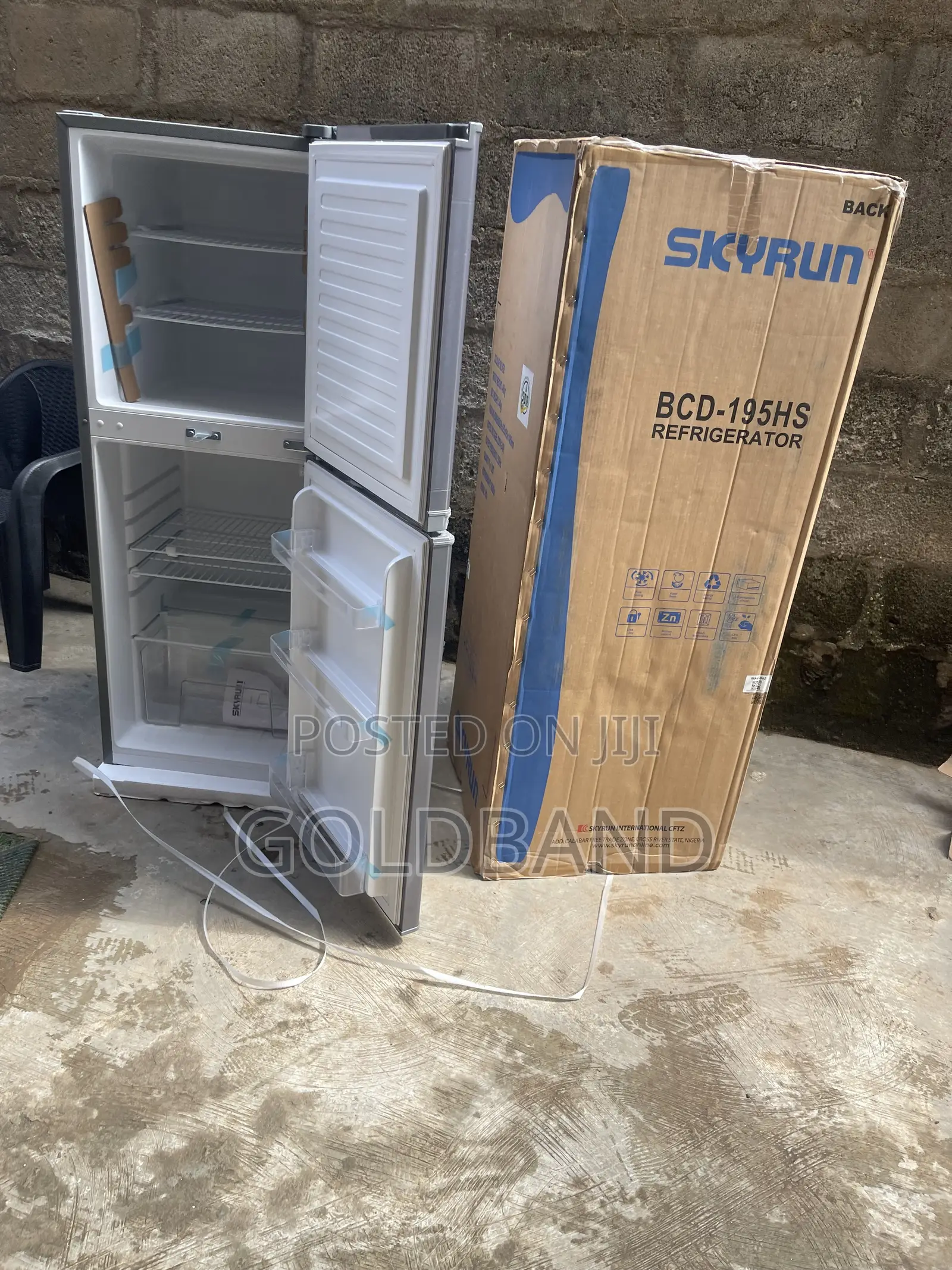 Skyrun BCD-195HS Fridge – Keep Drinks Cold Food Fresh