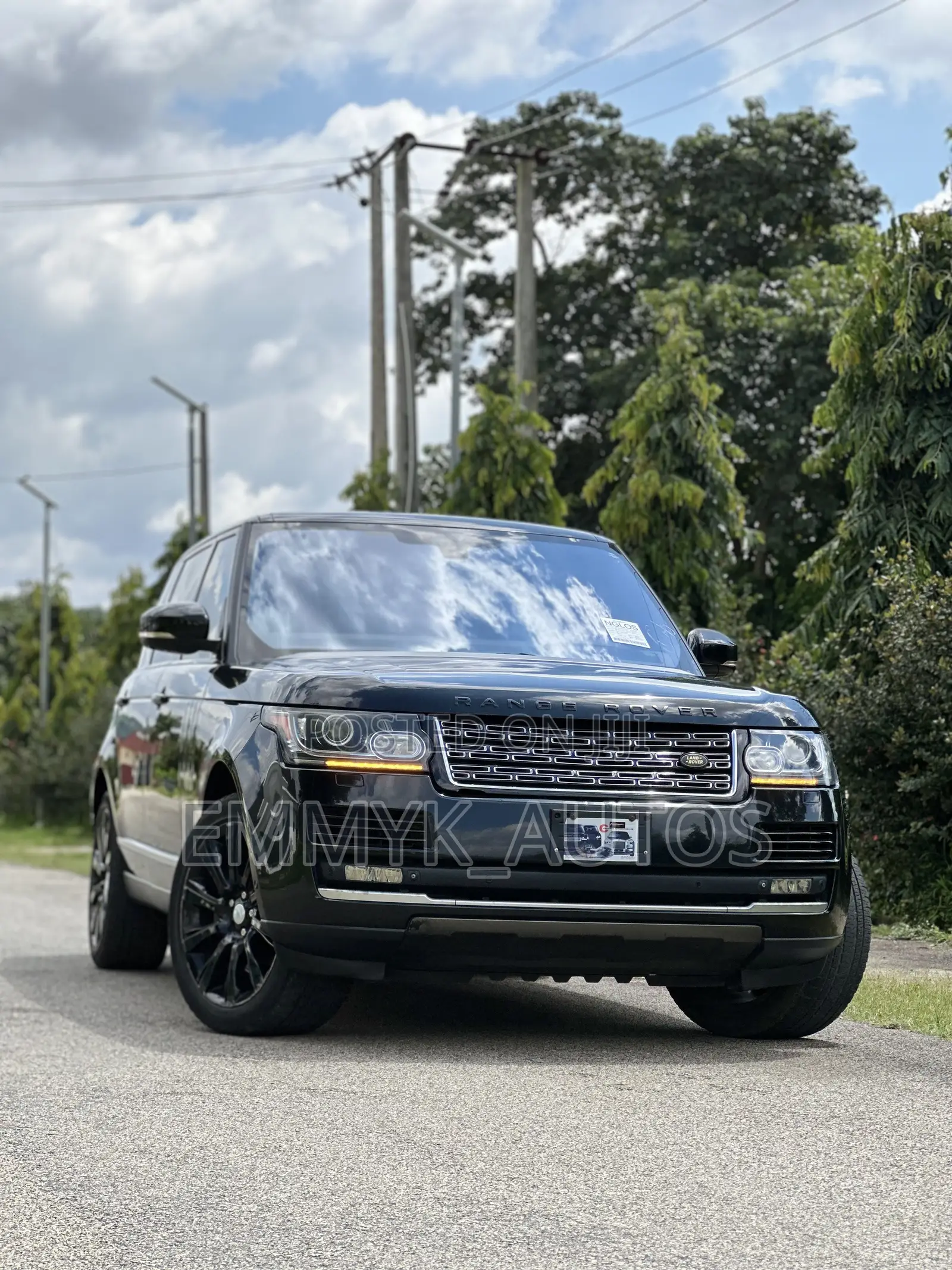 Land Rover Range Rover 5.0L Supercharged 2015 Black