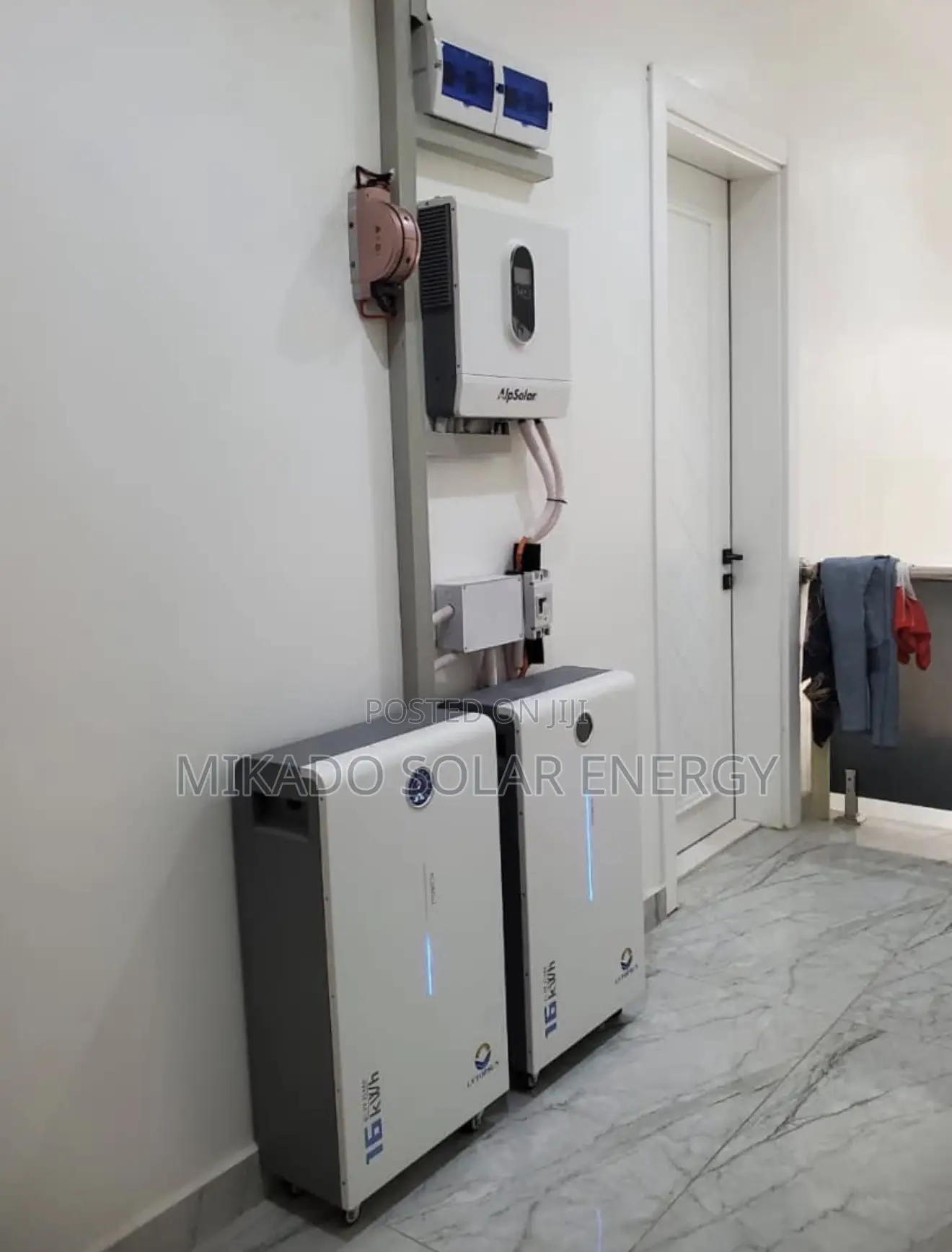 32kWh Lvtopsun + 11kVA Alpsolar + 24×620W Jinko Bifacial Panels