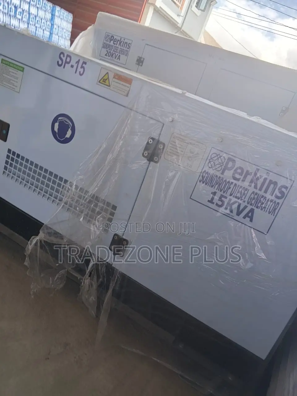 Perkins 15KVA Soundproof Generator – Ideal for Offices Businesses
