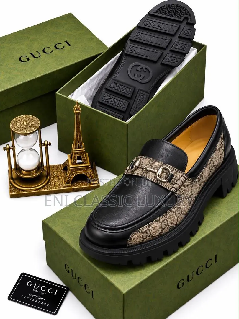 High Quality Luxury Men's Gucci Shoes Collection Best Quality