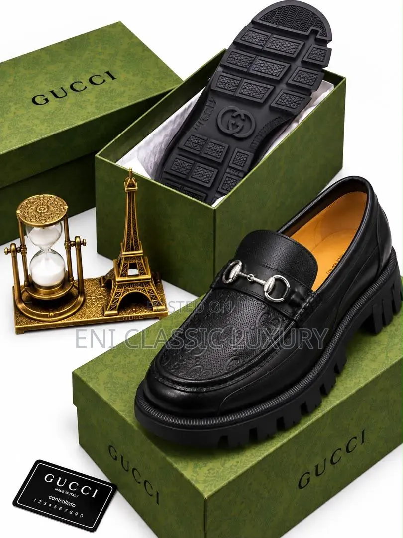 High Quality Luxury Men's Gucci Shoes Collection Best Quality