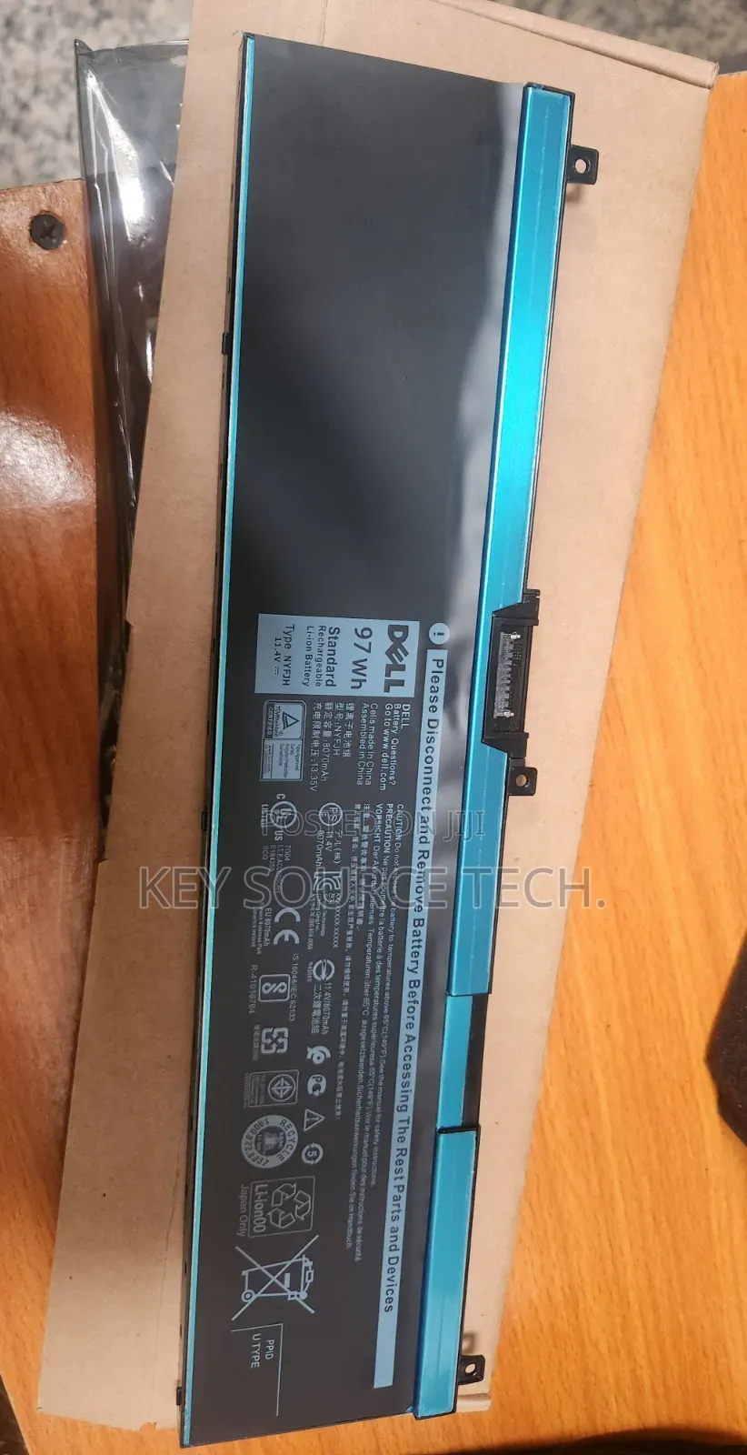 97wh Nyfjh Battery for Dell Precision 7530 7730 7540 7740
