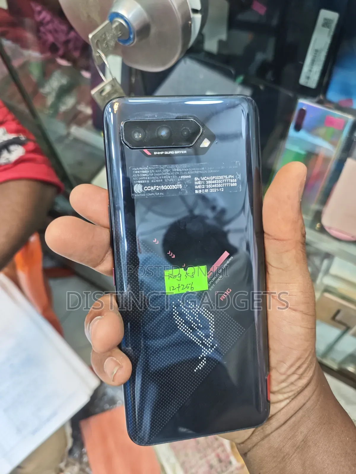 Asus ROG Phone 5s 256 GB Black