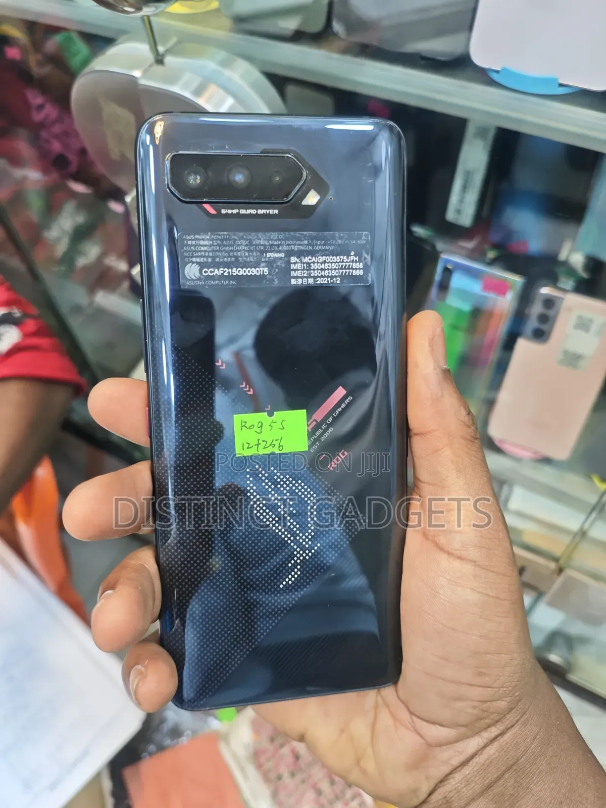 Asus ROG Phone 5s 256 GB Black