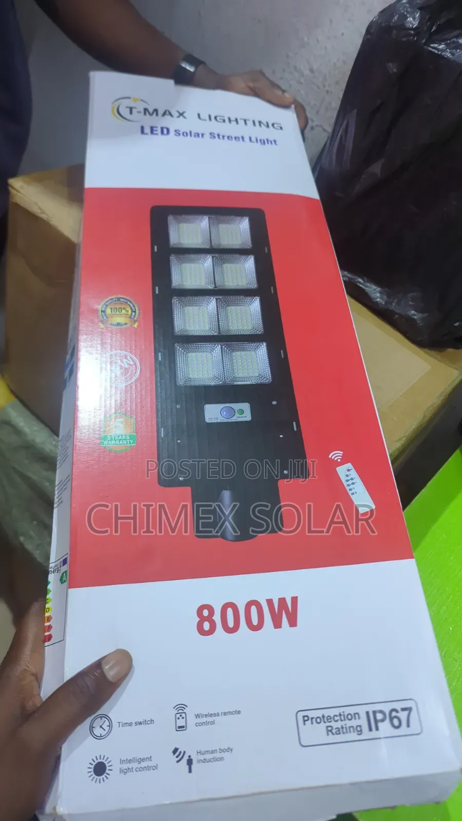 8 Eyes Solar Street Light
