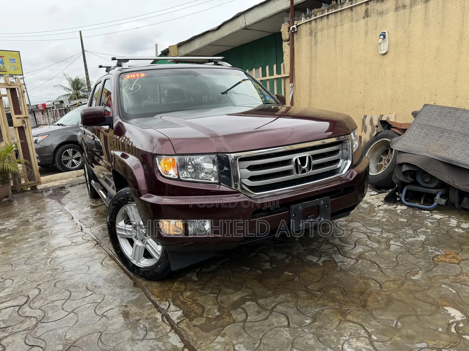 Honda Ridgeline RTL w/Leather 4x4 Crew Cab 122 in. WB 2012 Burgundy