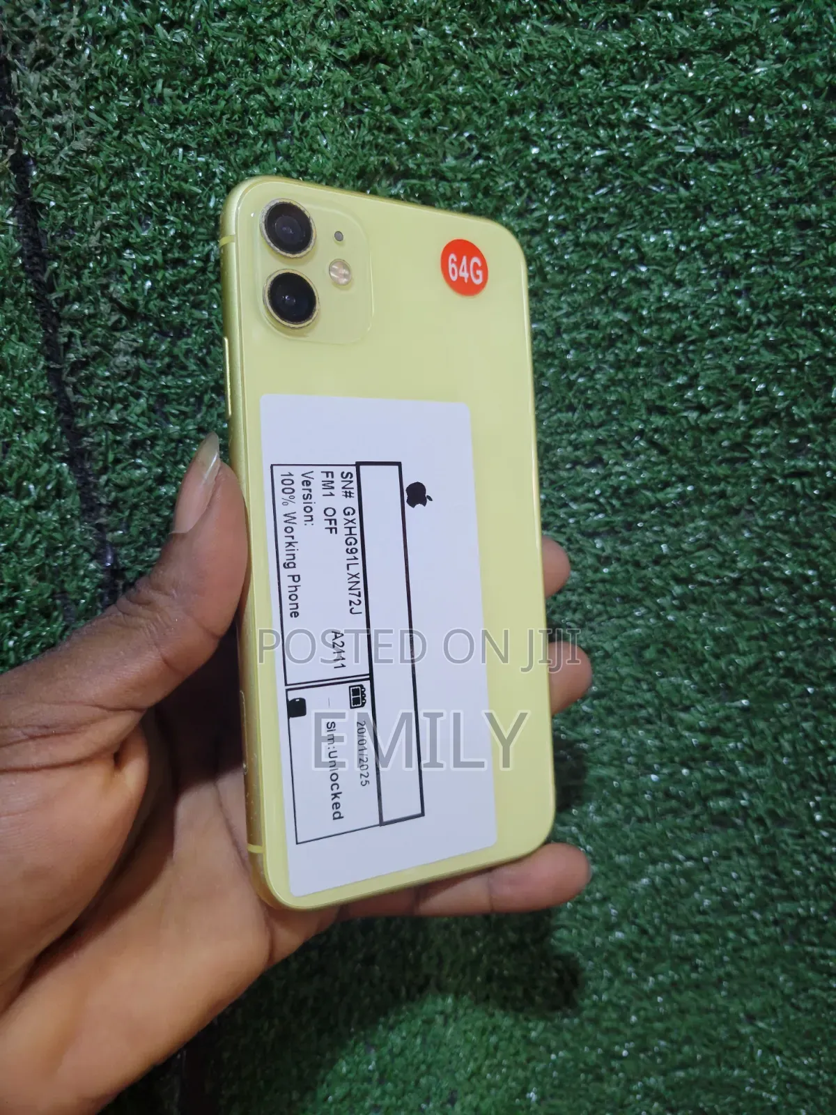 Apple iPhone 11 64 GB Yellow