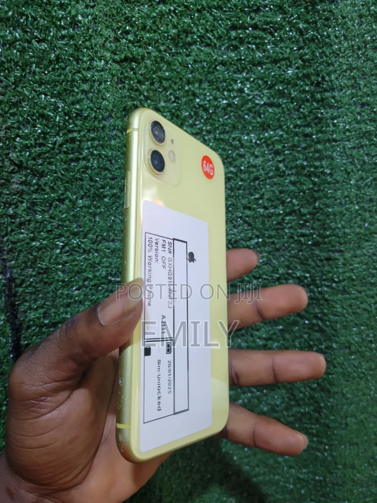 Apple iPhone 11 64 GB Yellow