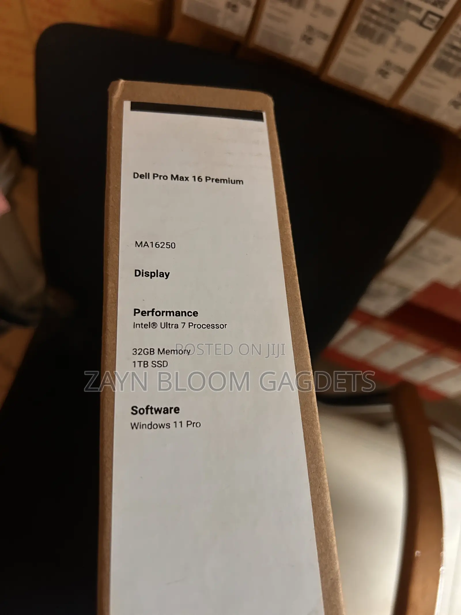 New Laptop Dell Pro Max 16 32GB Intel Core Ultra 7 SSD 1T