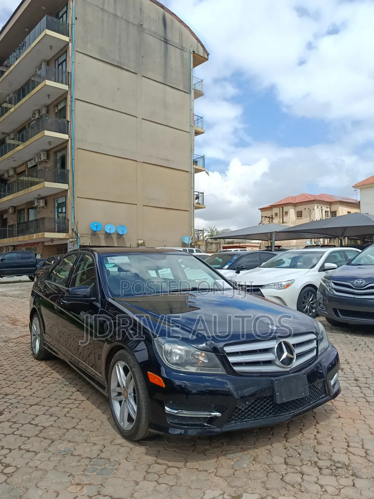 Mercedes-Benz C300 Sport 4Matic Sedan AWD (3.5L 6cyl 7A) 2013 Black