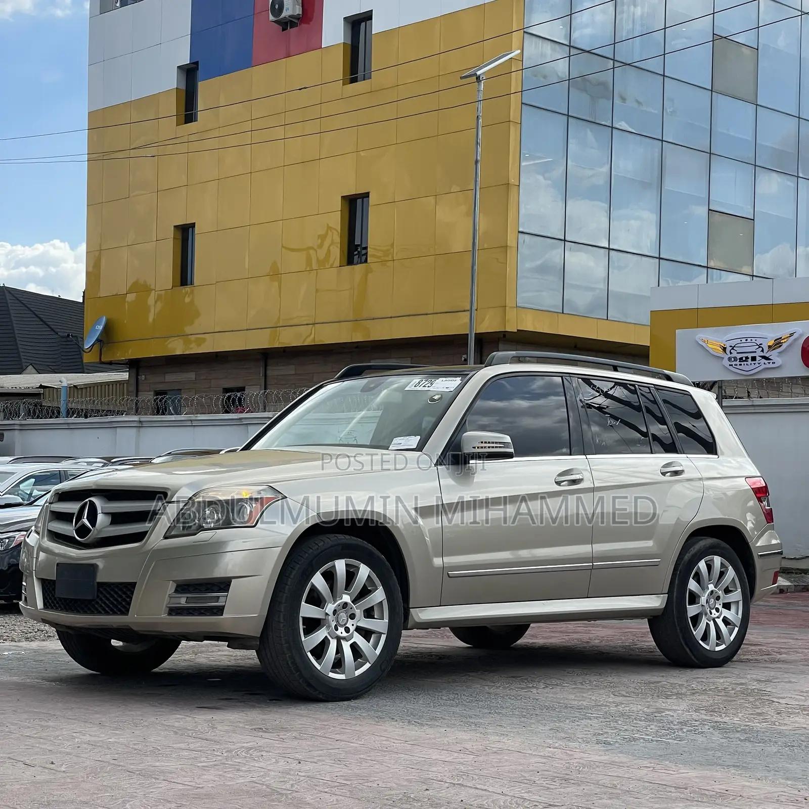 Mercedes-Benz GLK-Class 2012 Gold