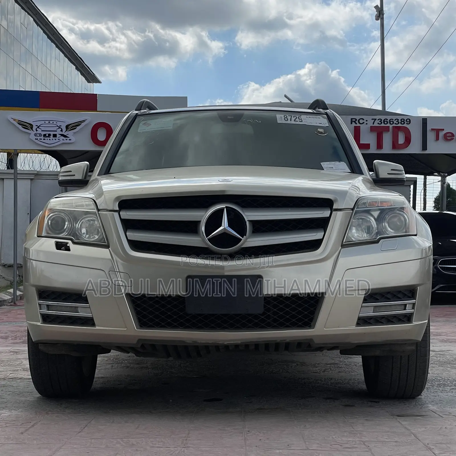 Mercedes-Benz GLK-Class 2012 Gold