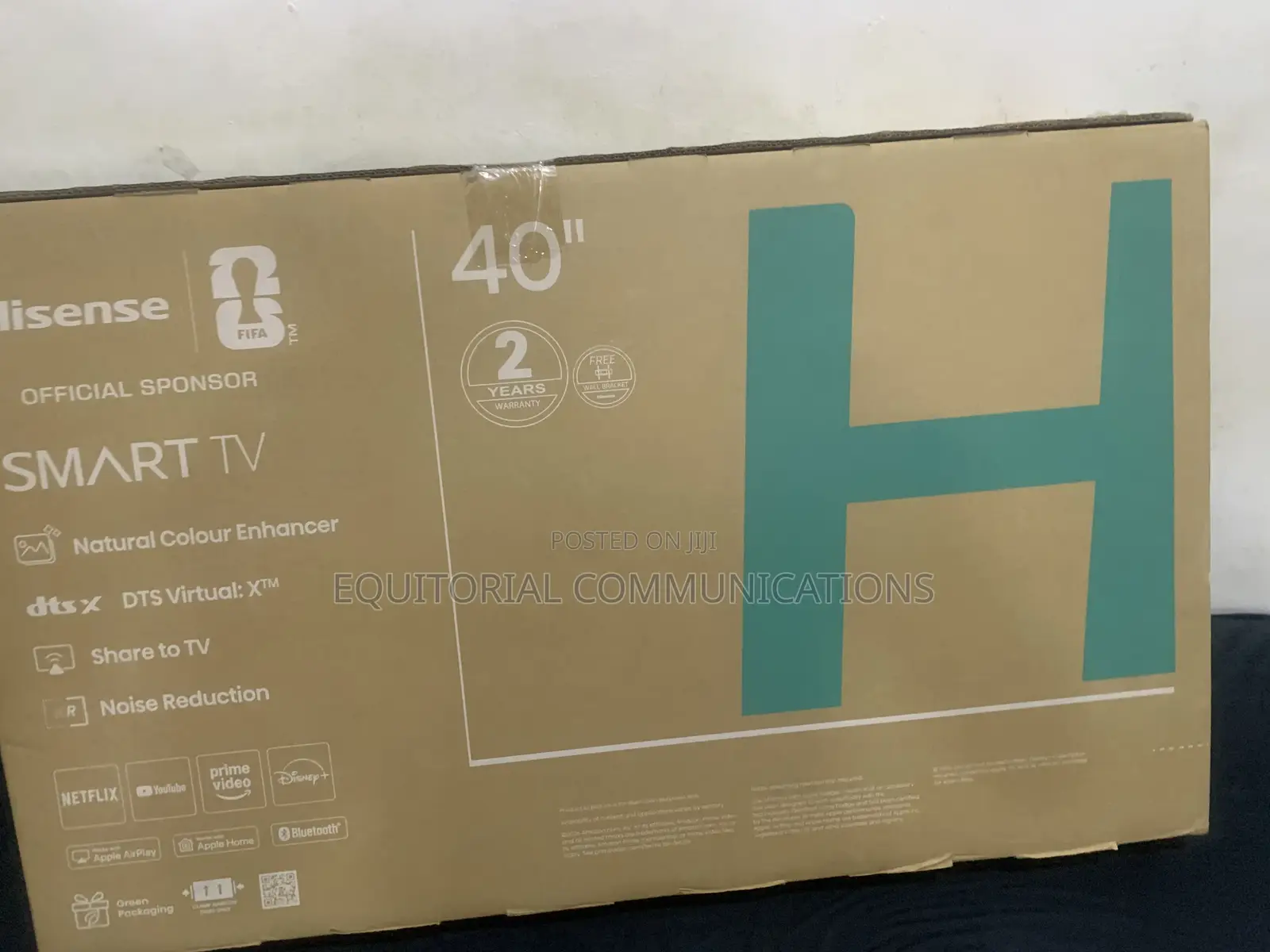 Hisense 40A4S Smart 40 Inch LED TV – Sleek Design