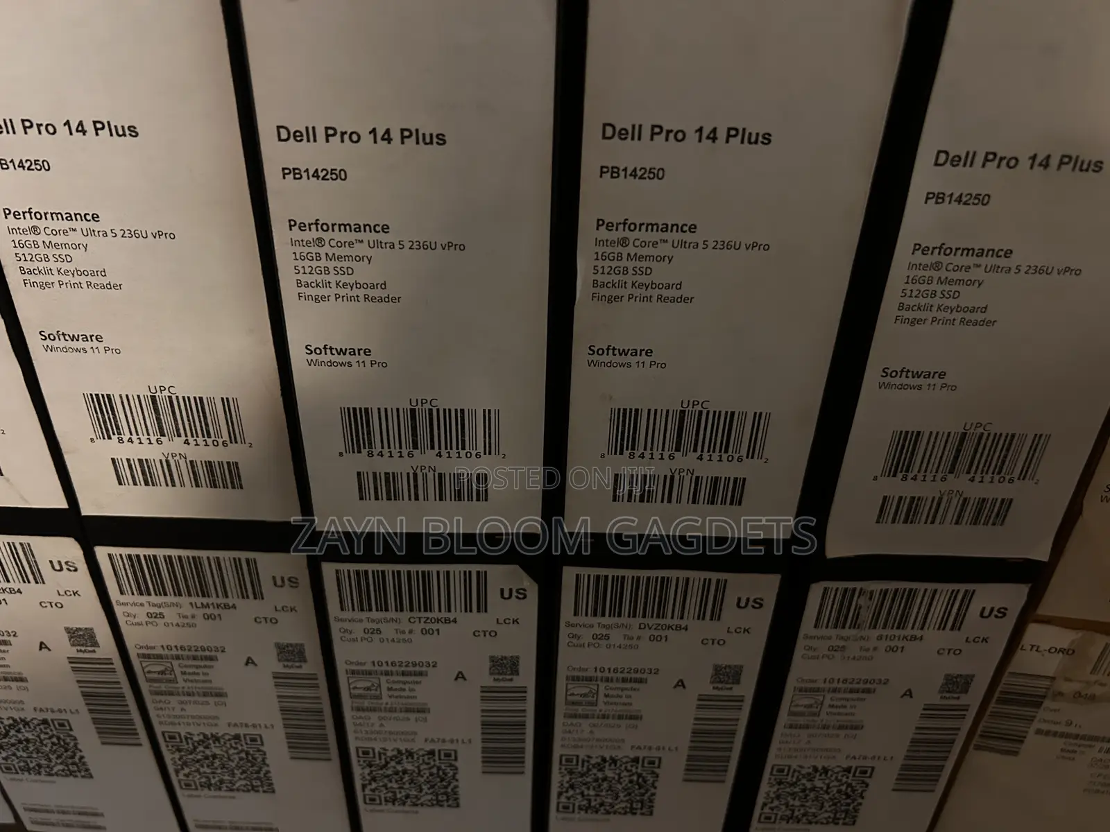 New Laptop Dell Pro Plus 14 16GB Intel Core Ultra 5 SSD 512GB