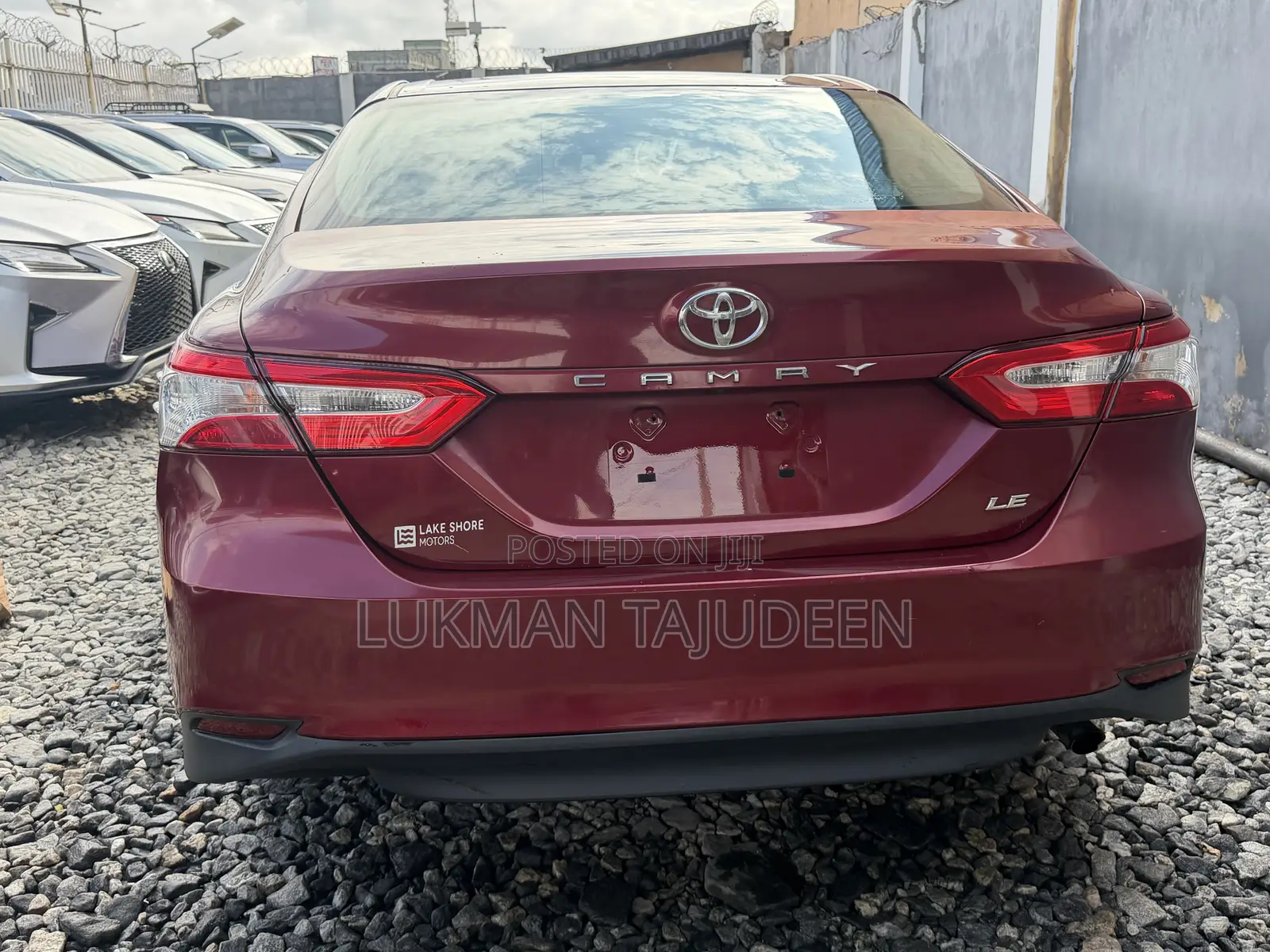 Toyota Camry L FWD (2.5L 4cyl 8AM) 2018 Red