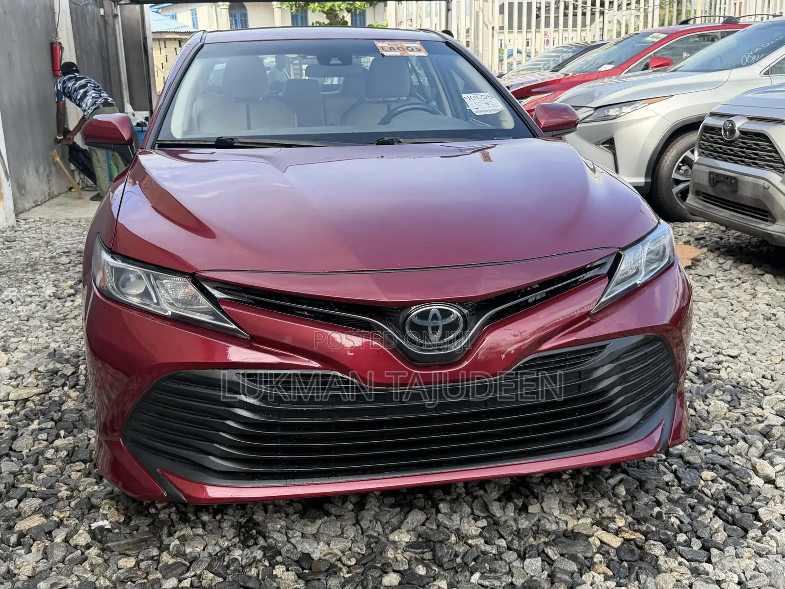 Toyota Camry L FWD (2.5L 4cyl 8AM) 2018 Red