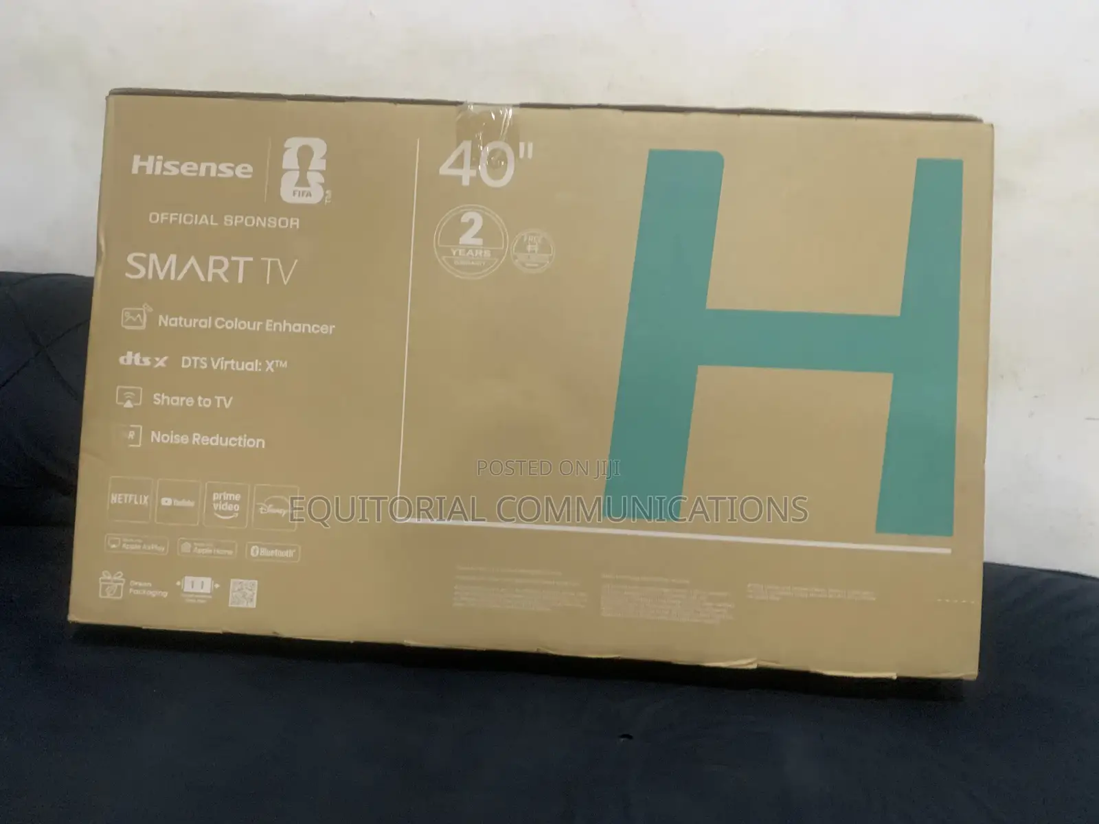 Hisense 40” Smart TV – Movies in Full HD