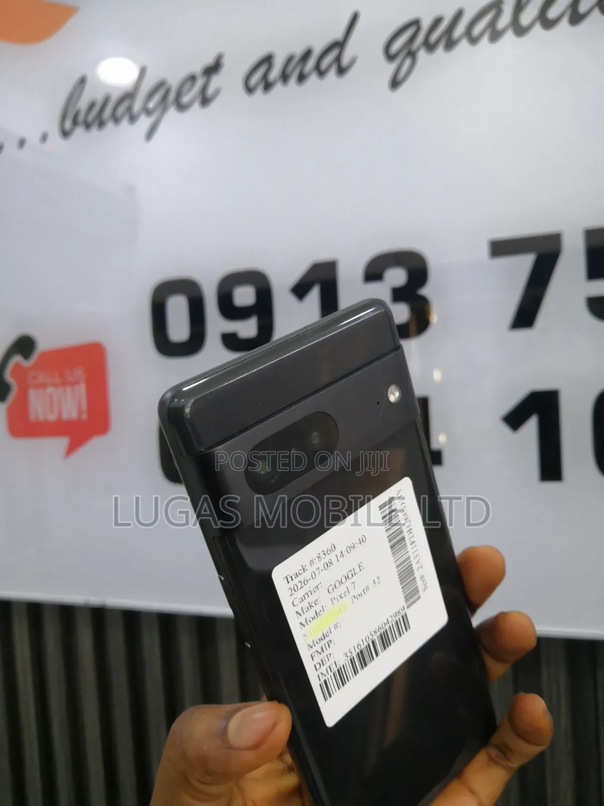 Google Pixel 7 256 GB Black