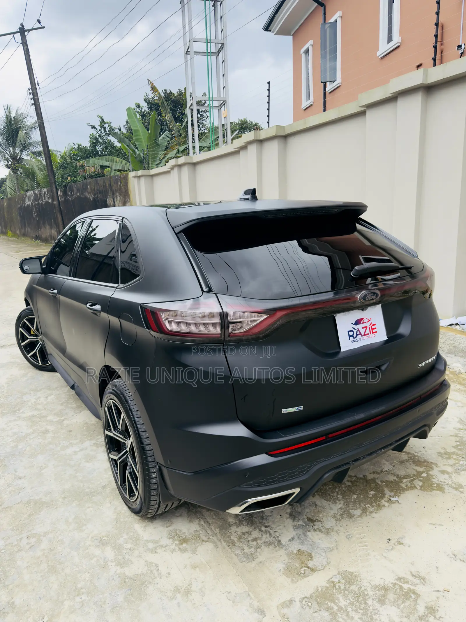 Ford Edge Sport 4dr AWD (2.7L 6cyl 6A) 2016 Black