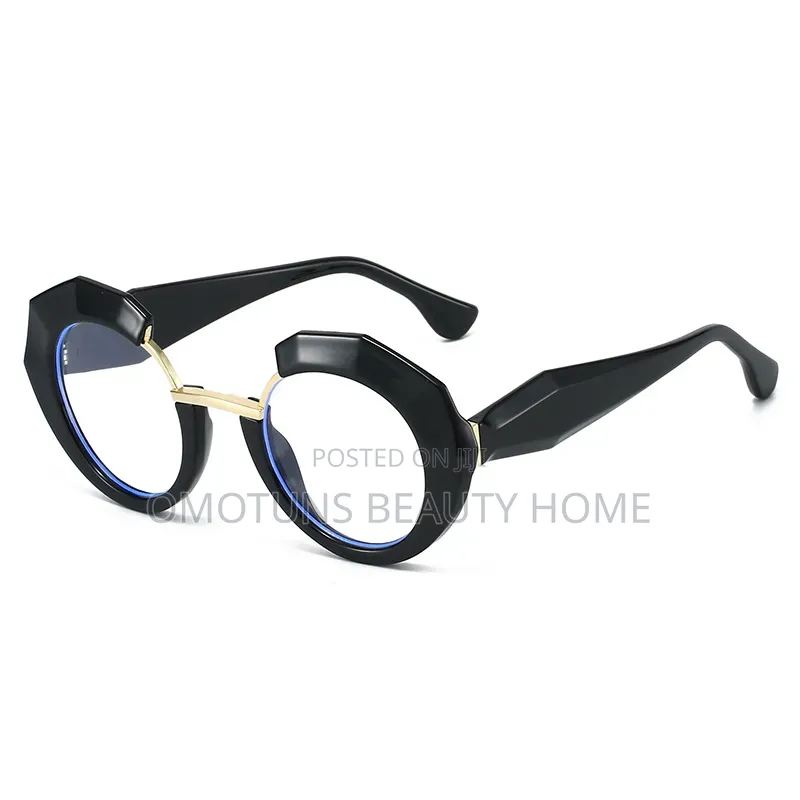 Classy Round Shape Unique Anti Blue Light Glasses
