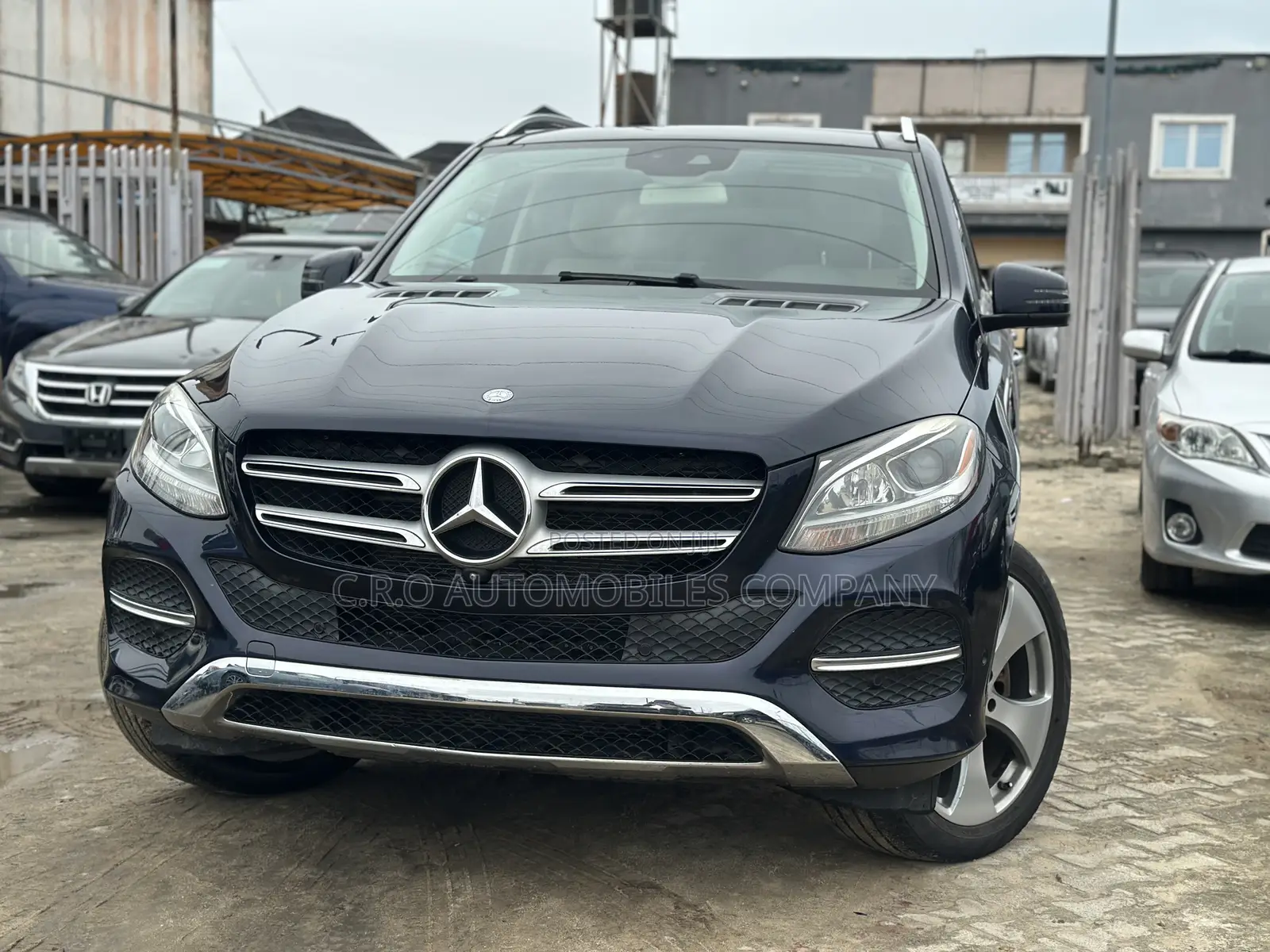 Mercedes-Benz GLE-Class GLE 350d 4MATIC 2017 Blue