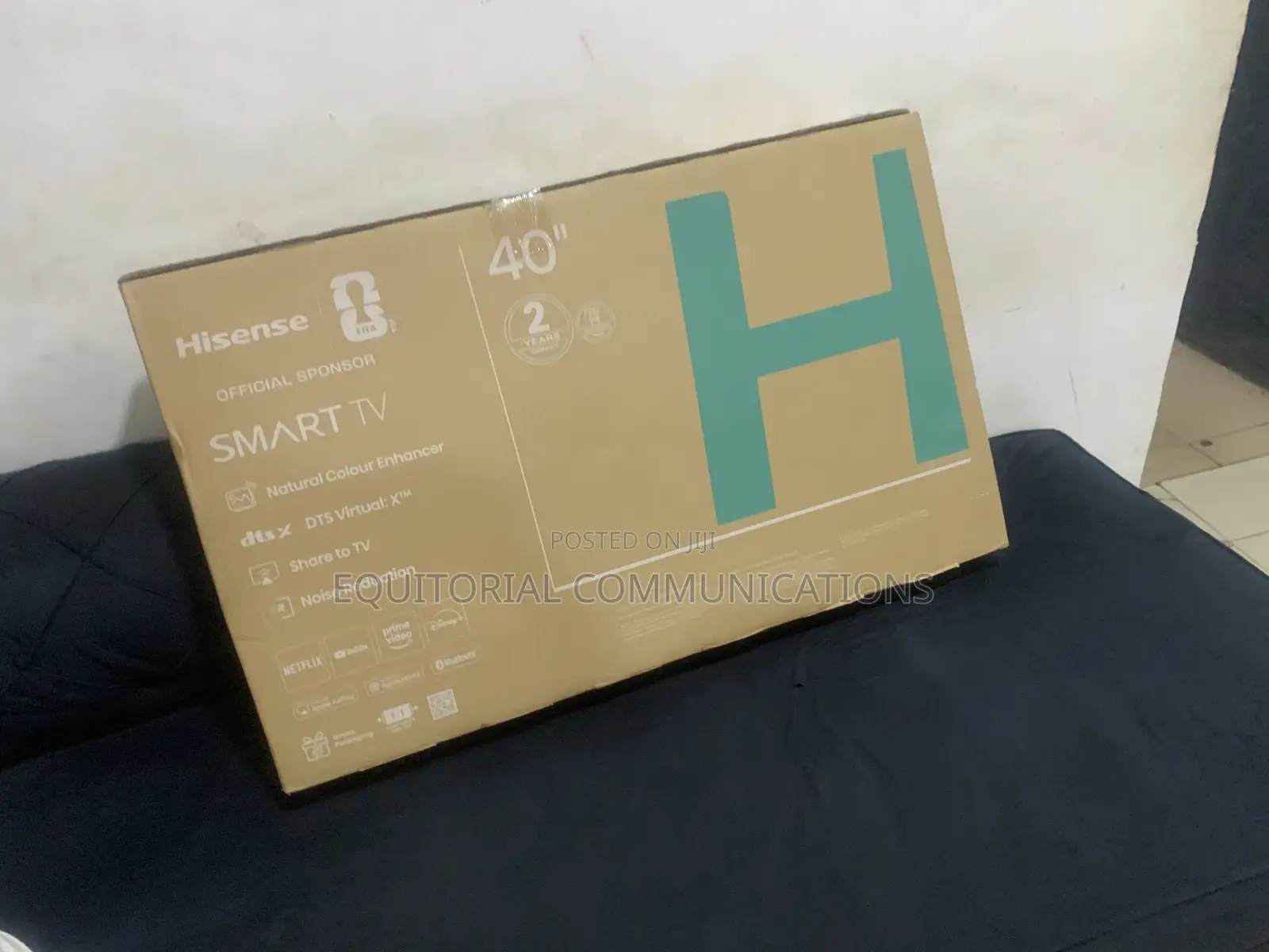 Hisense 40-Inch Smart TV – Sleek Elegant