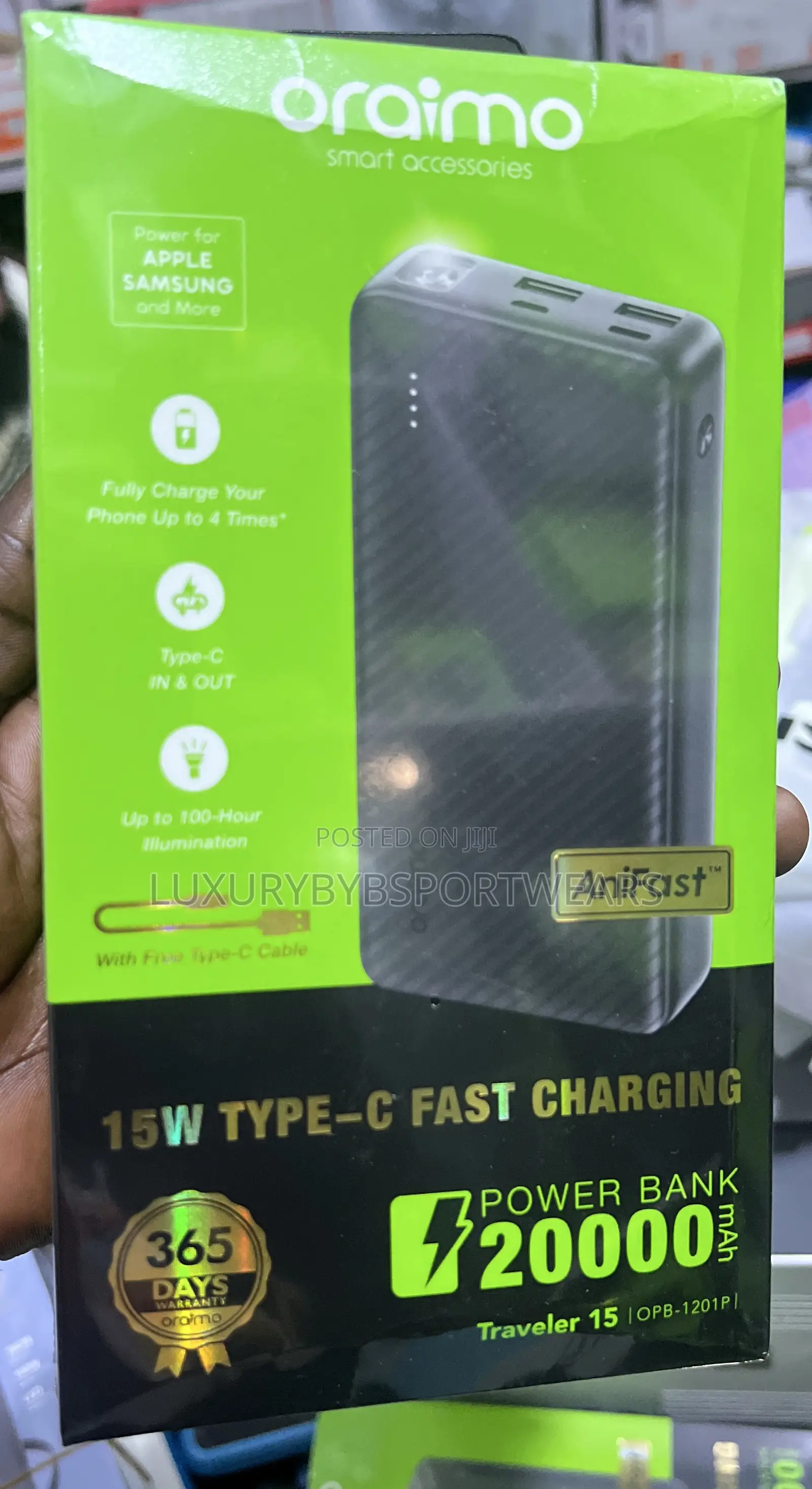 ORAIMO 1201P 20000 Powerbank