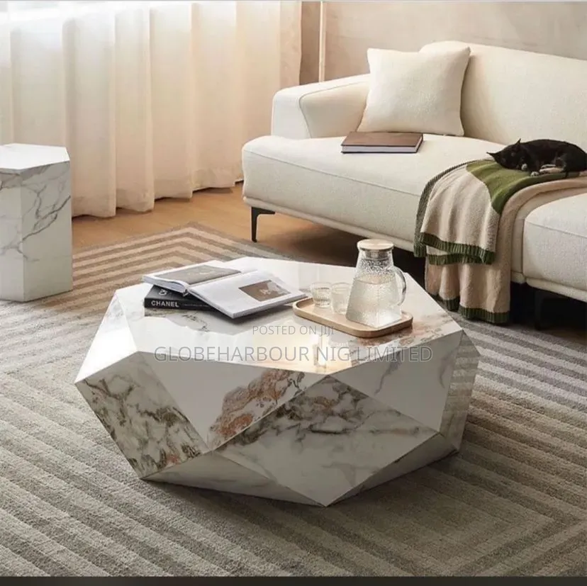 Exotic Time Piece Console Table
