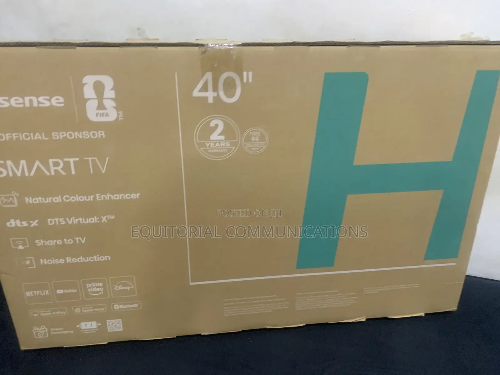 Hisense 40” Smart TV – Designed for Your Home