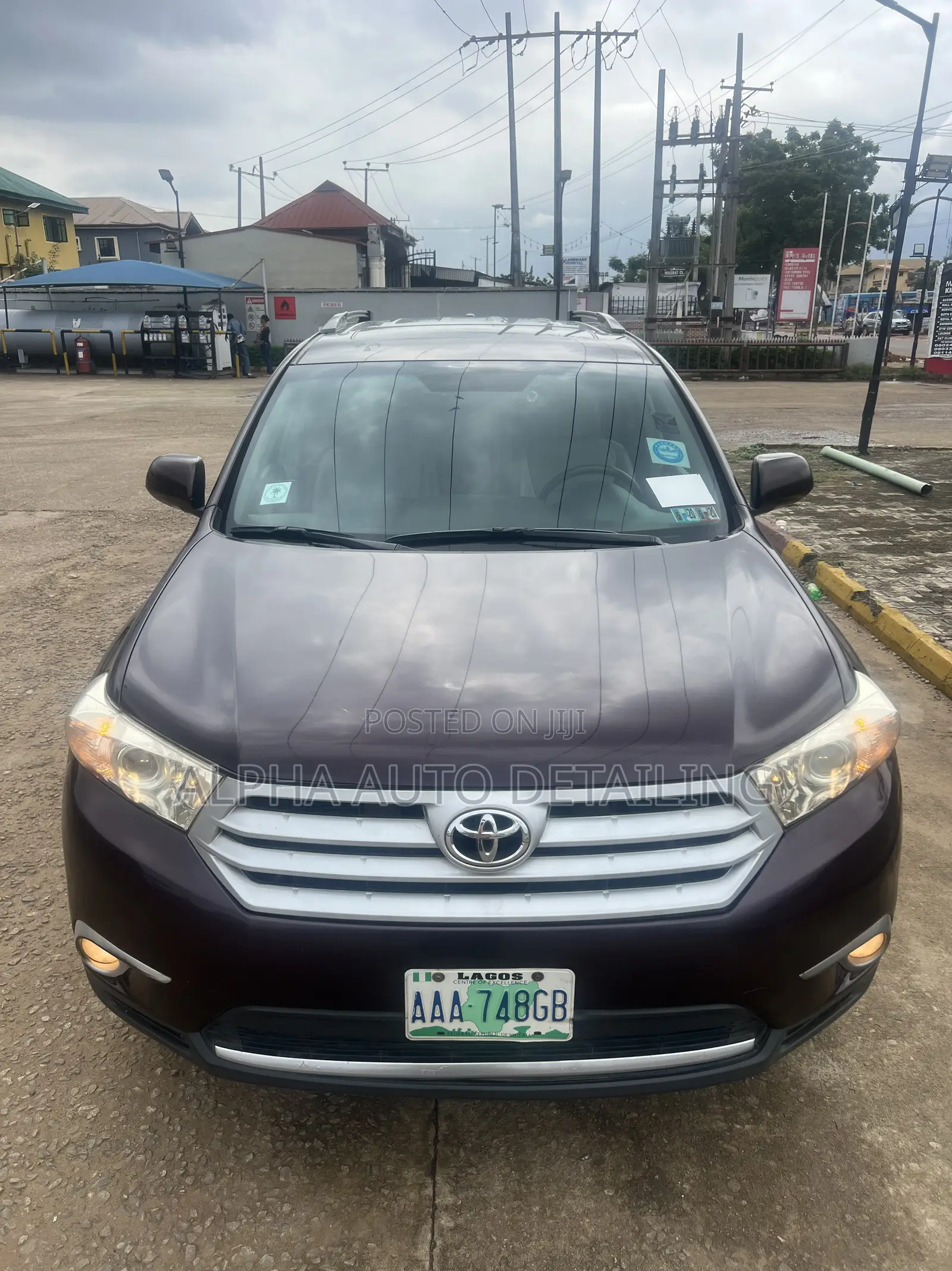 Toyota Highlander 2013 Burgundy