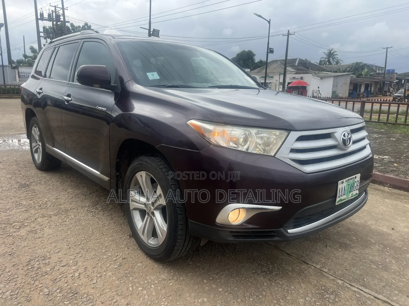 Toyota Highlander 2013 Burgundy