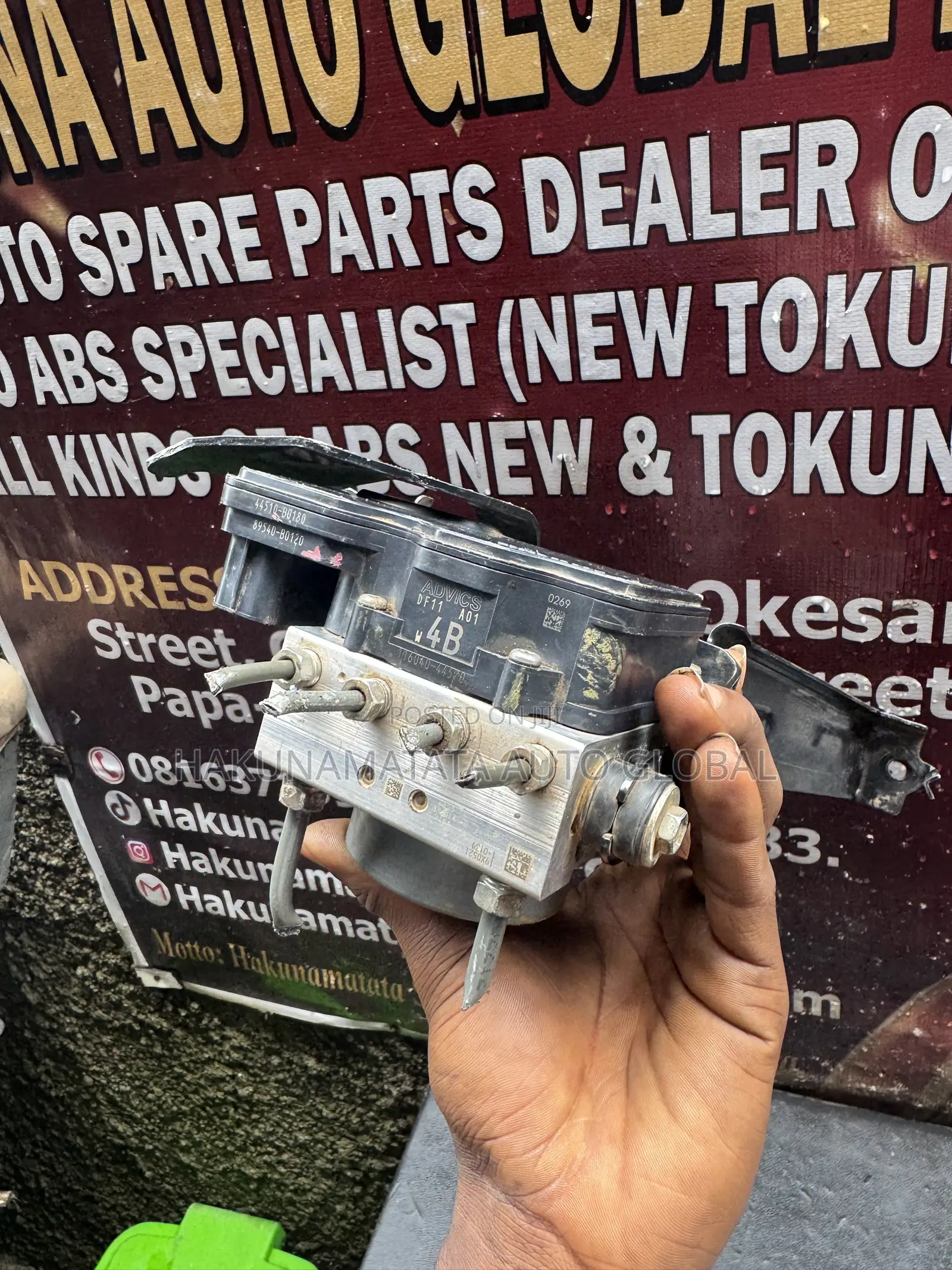 Toyota Rush 2019–2020 Imported Tokunbo ABS Pump