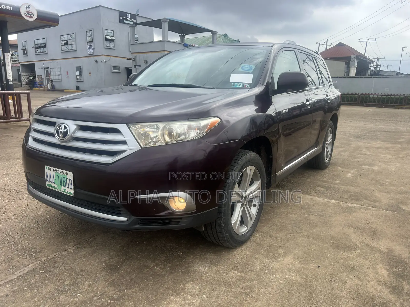 Toyota Highlander 2013 Burgundy