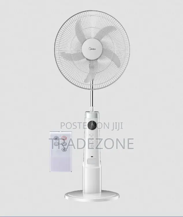 Midea 18" Rechargeable Stand Fan - FS45-23 MRD
