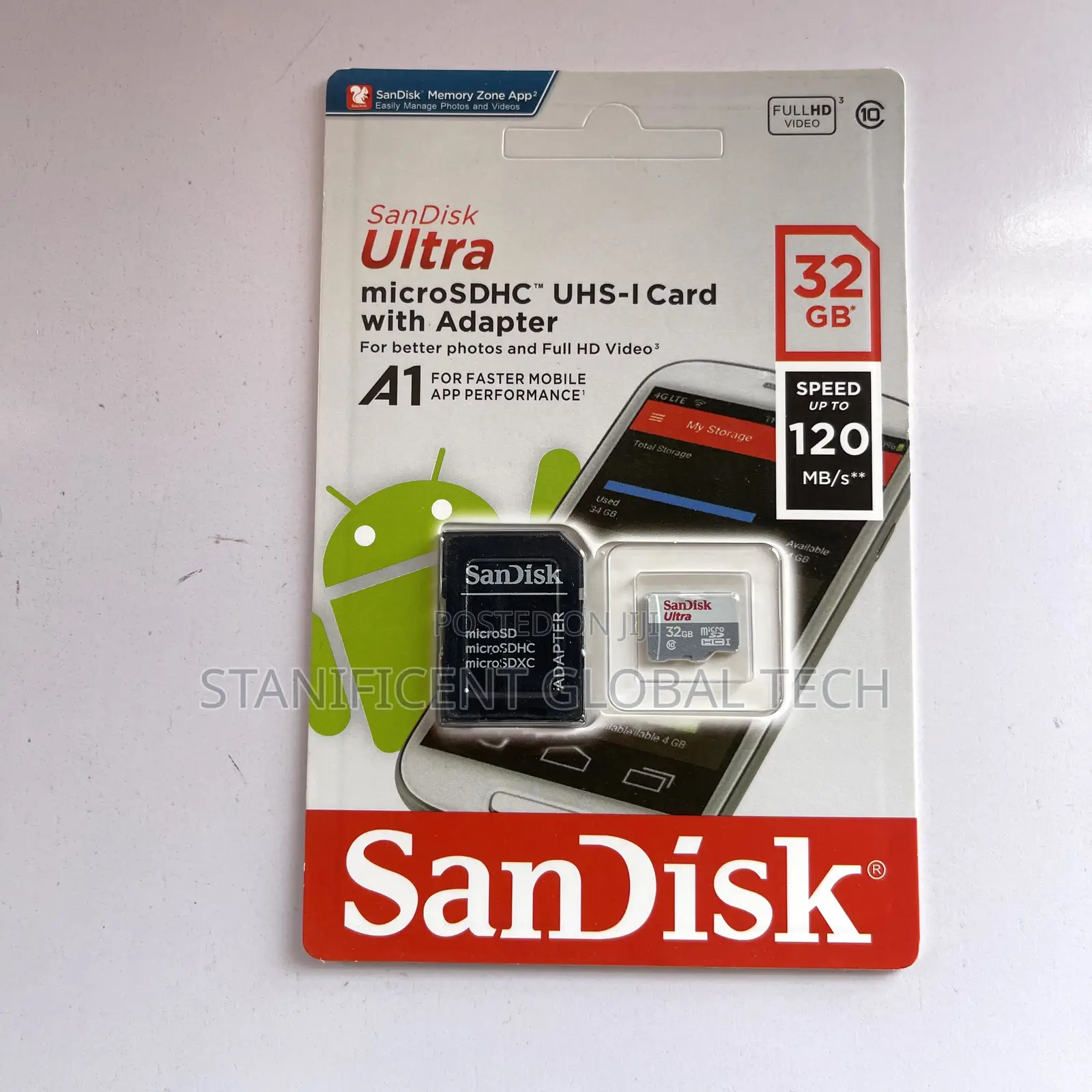 Sandisk 32gb Sd Memory Card