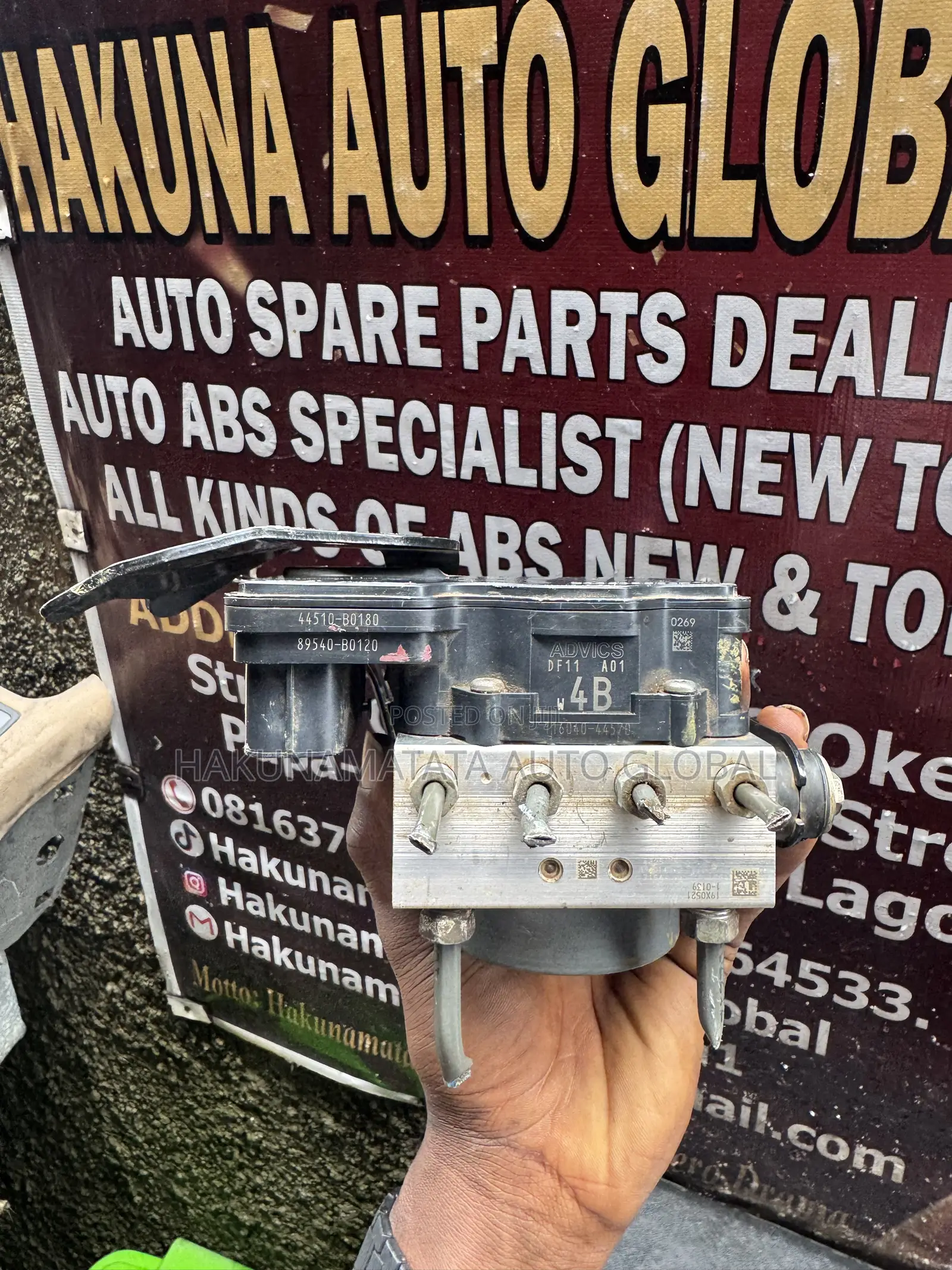 Toyota Rush 2019–2020 ABS Module Hydraulic Pump