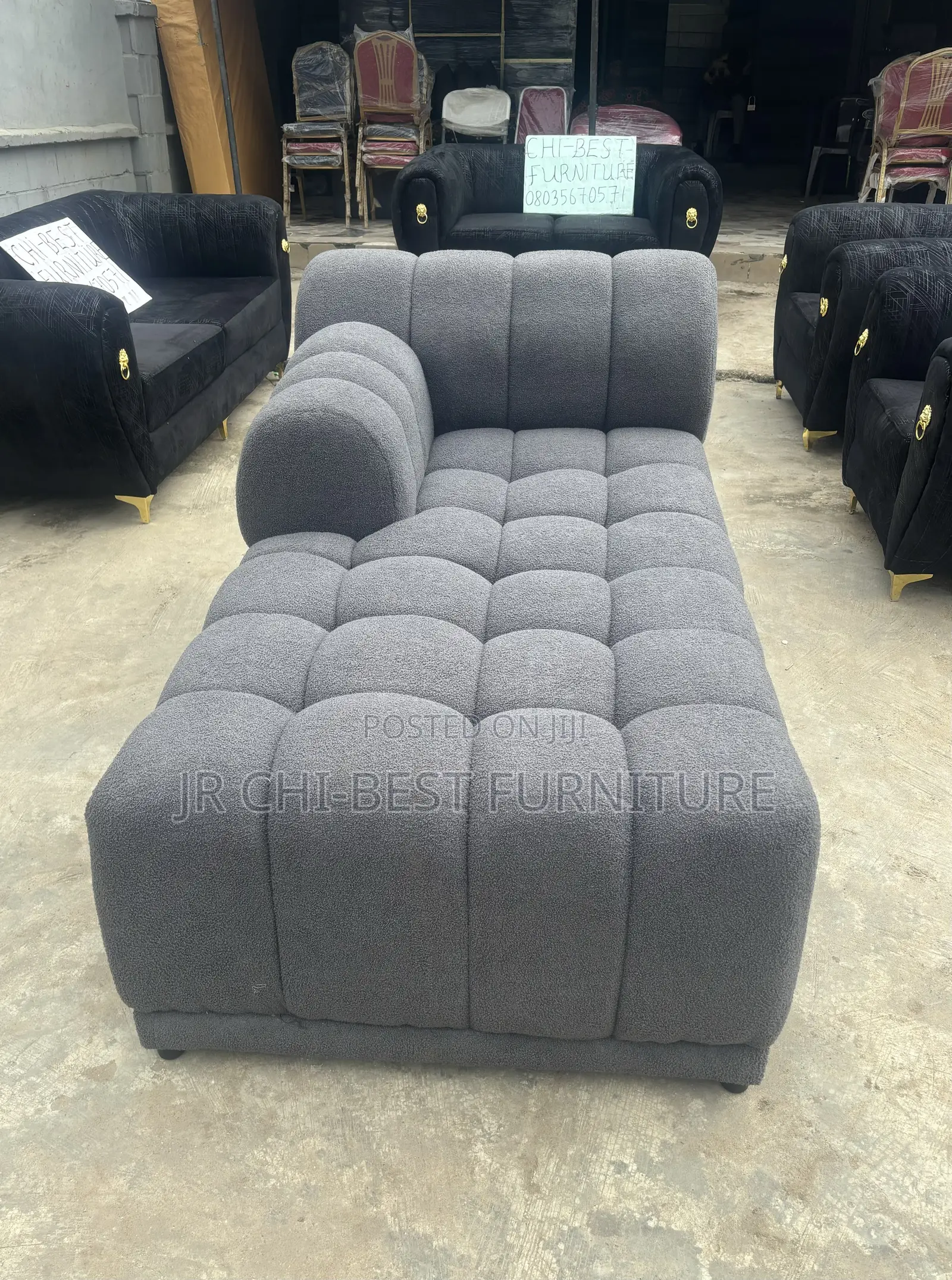Living Room L-Shaped Upholstery Sofa of Optimal Quality
