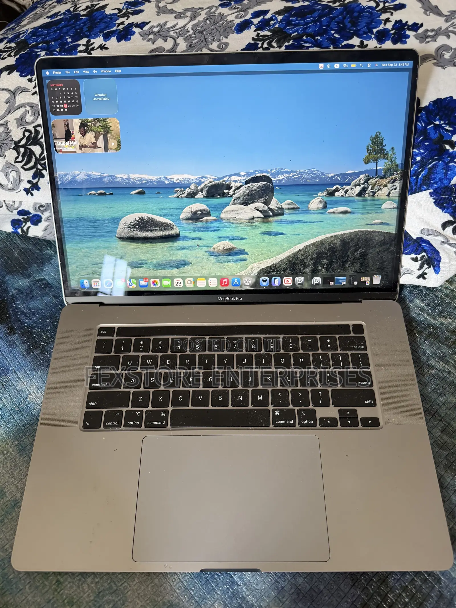 Laptop Apple MacBook Pro 2019 16GB Intel Core i7 SSD 500GB