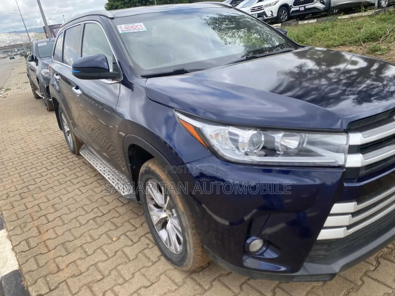 Toyota Highlander LE V6 4x2 (3.5L 6cyl 6A) 2016 Blue