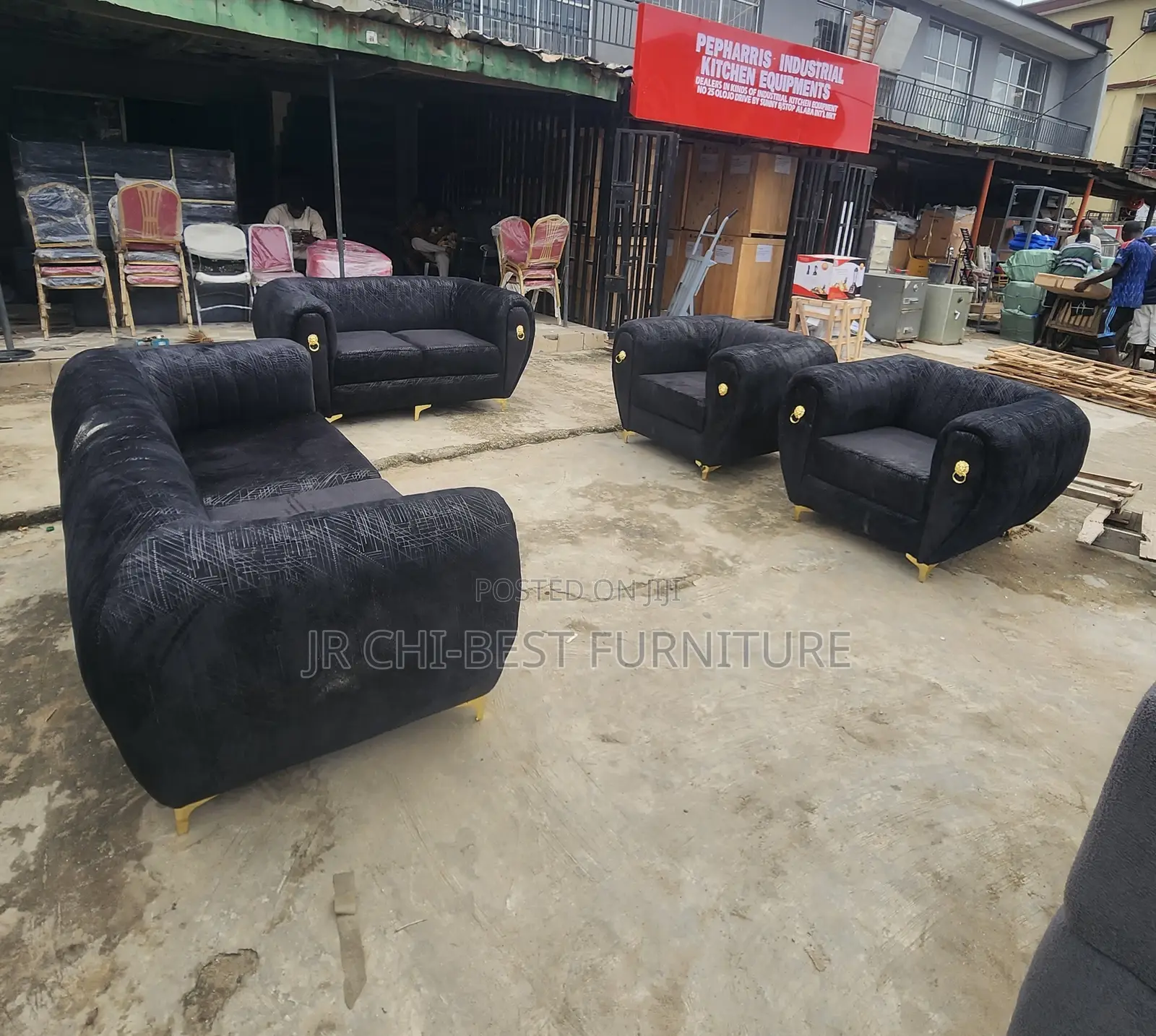 Superior Quality Upholstery Fabric Sofa Set