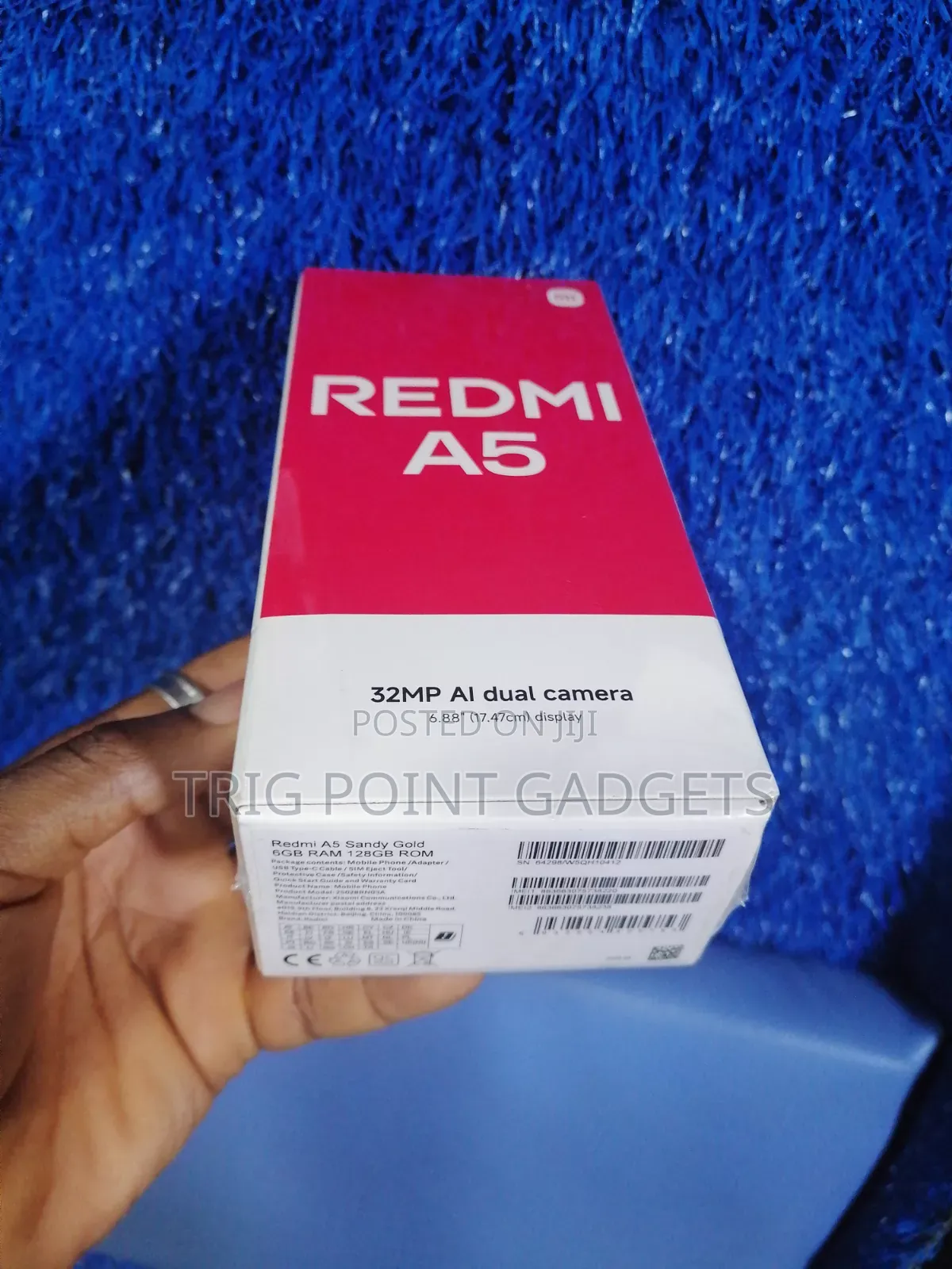 New Xiaomi Redmi A5 4G 128 GB Gold