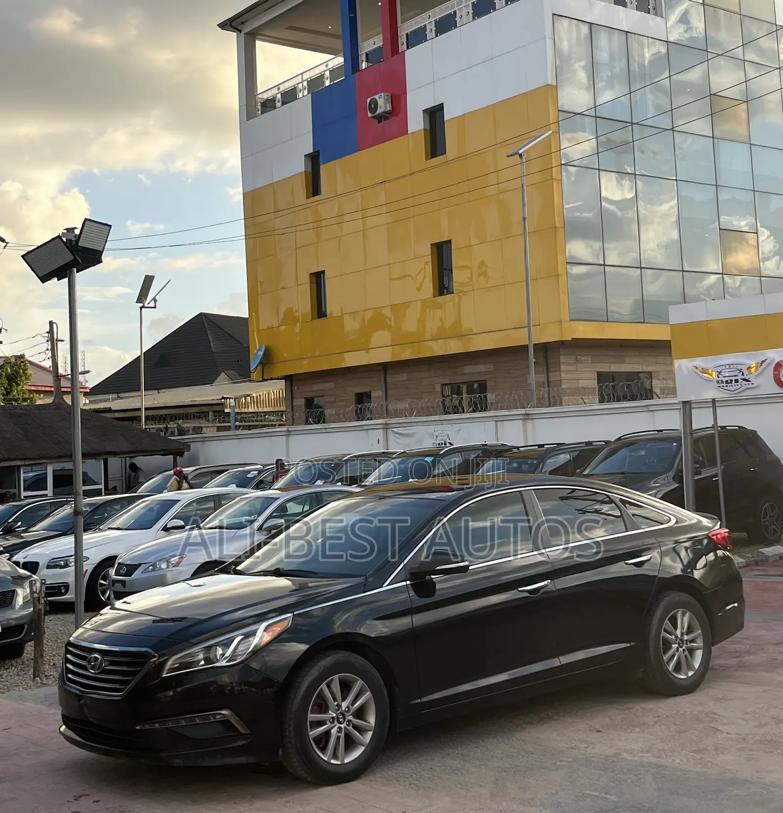 Hyundai Sonata 2015 Black