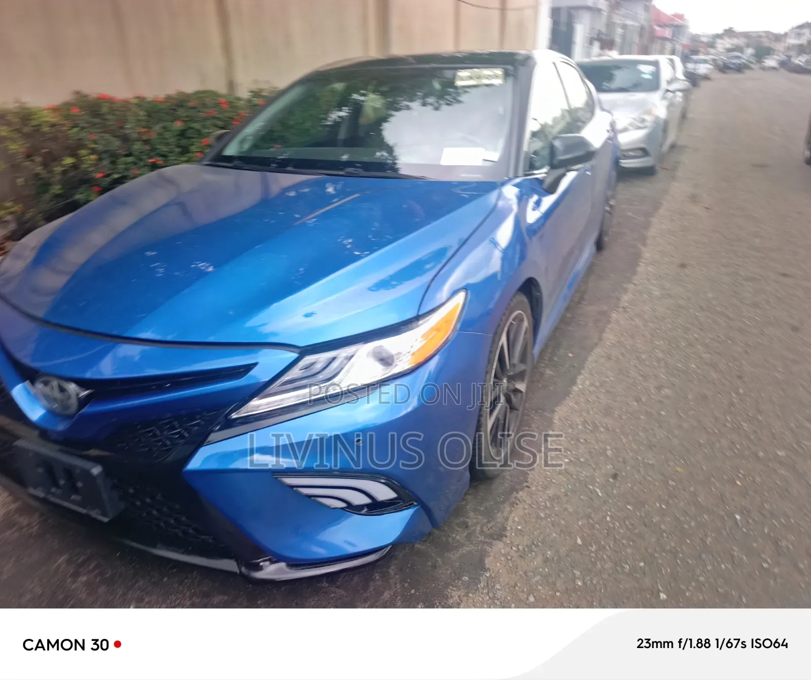 Toyota Camry XSE FWD (2.5L 4cyl 8AM) 2018 Blue