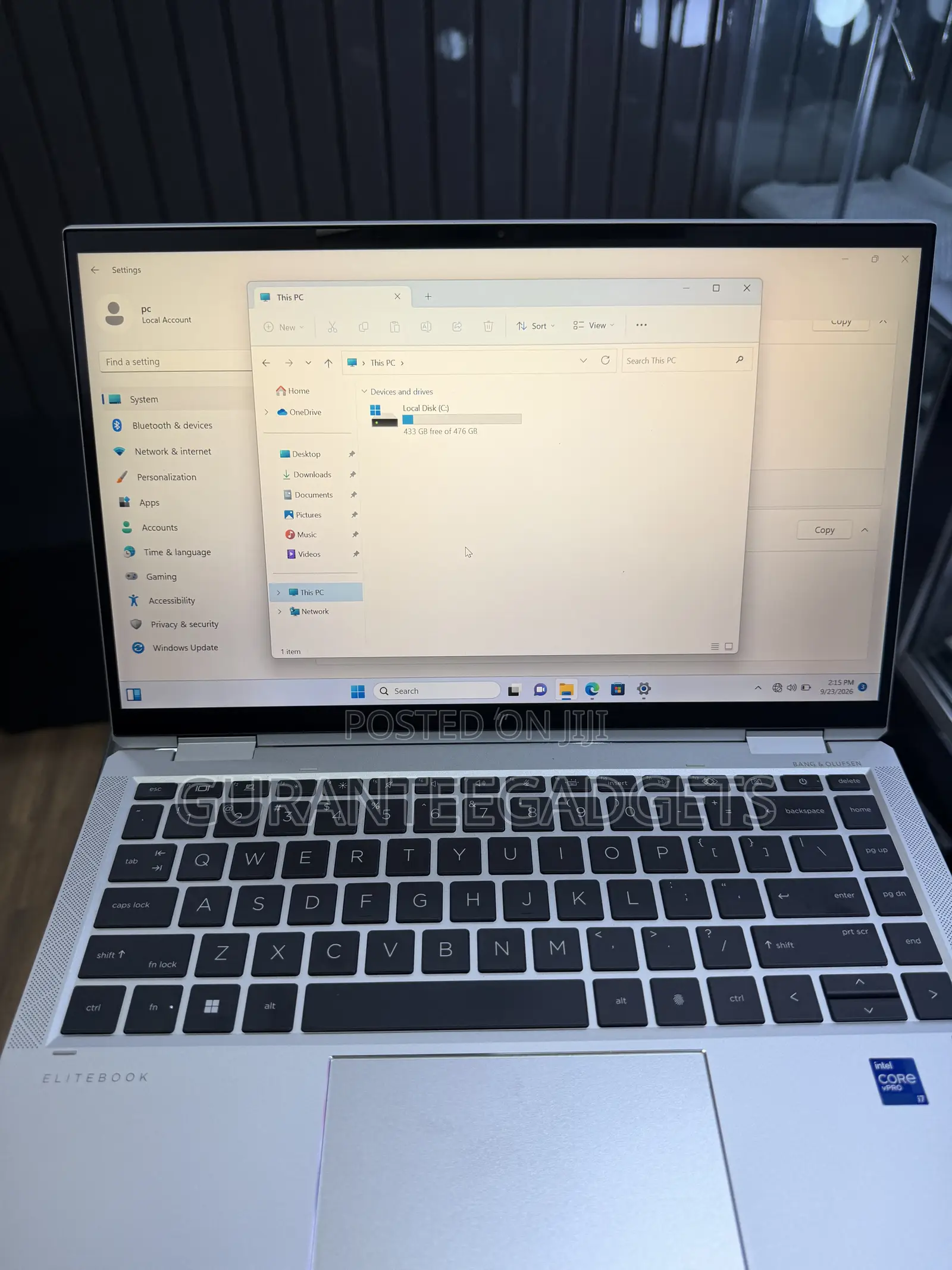 Laptop HP EliteBook 1040 G8 32GB Intel Core i7 SSD 512GB