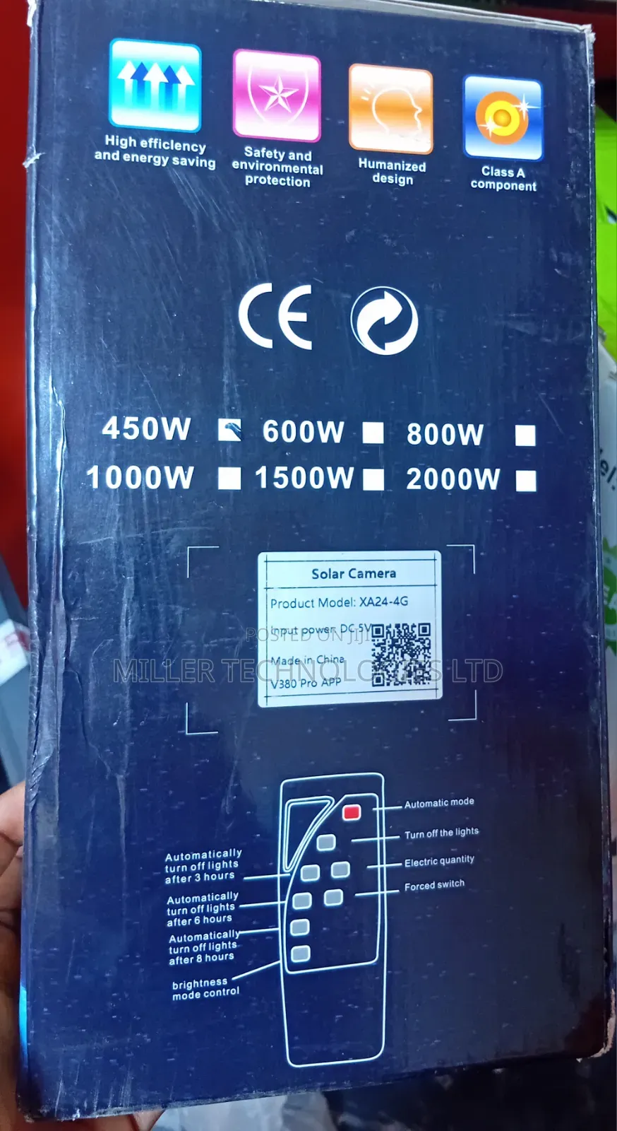 Ai Solar Light With Camera 450w