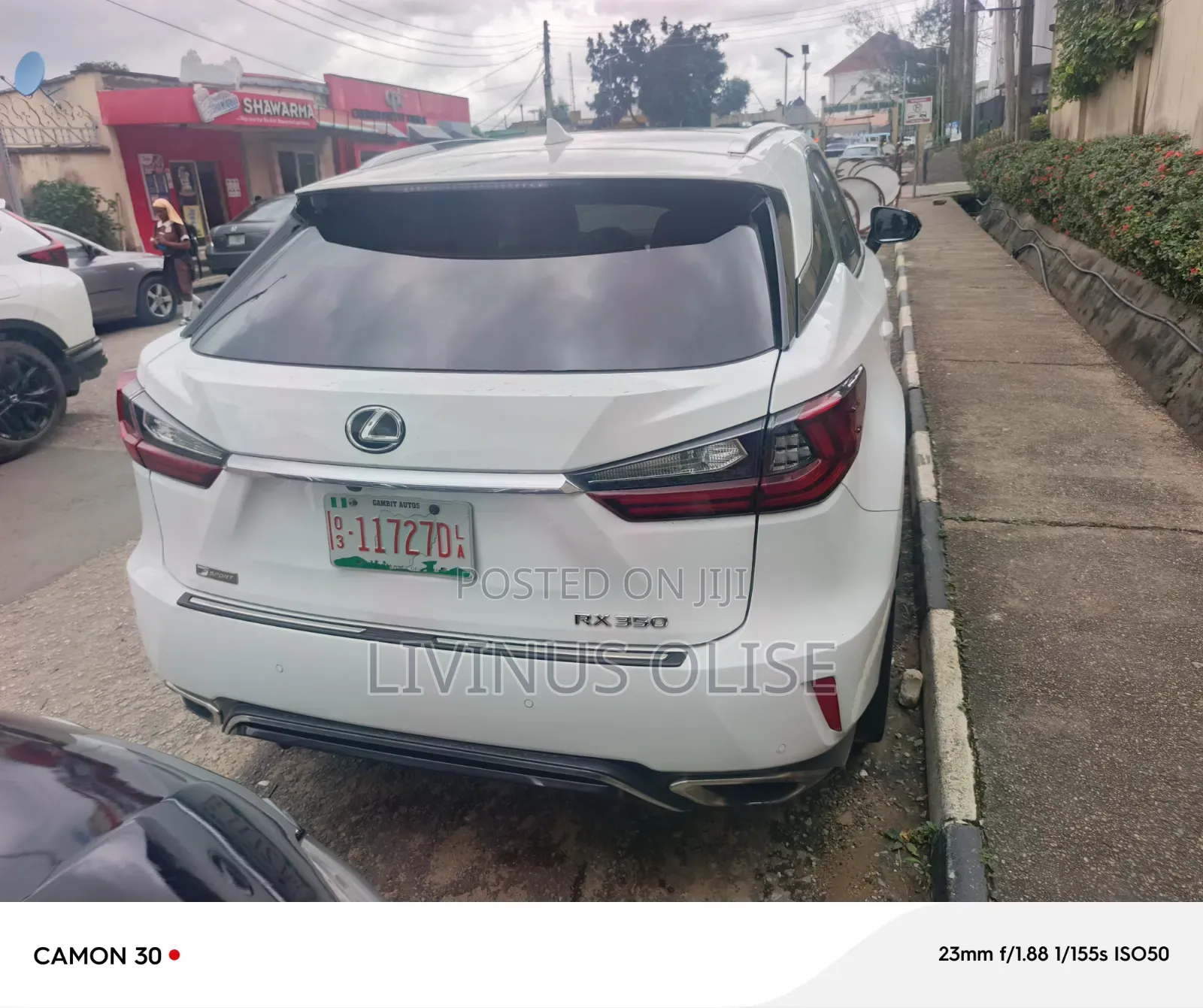 Lexus RX 350 F Sport AWD 2018 White