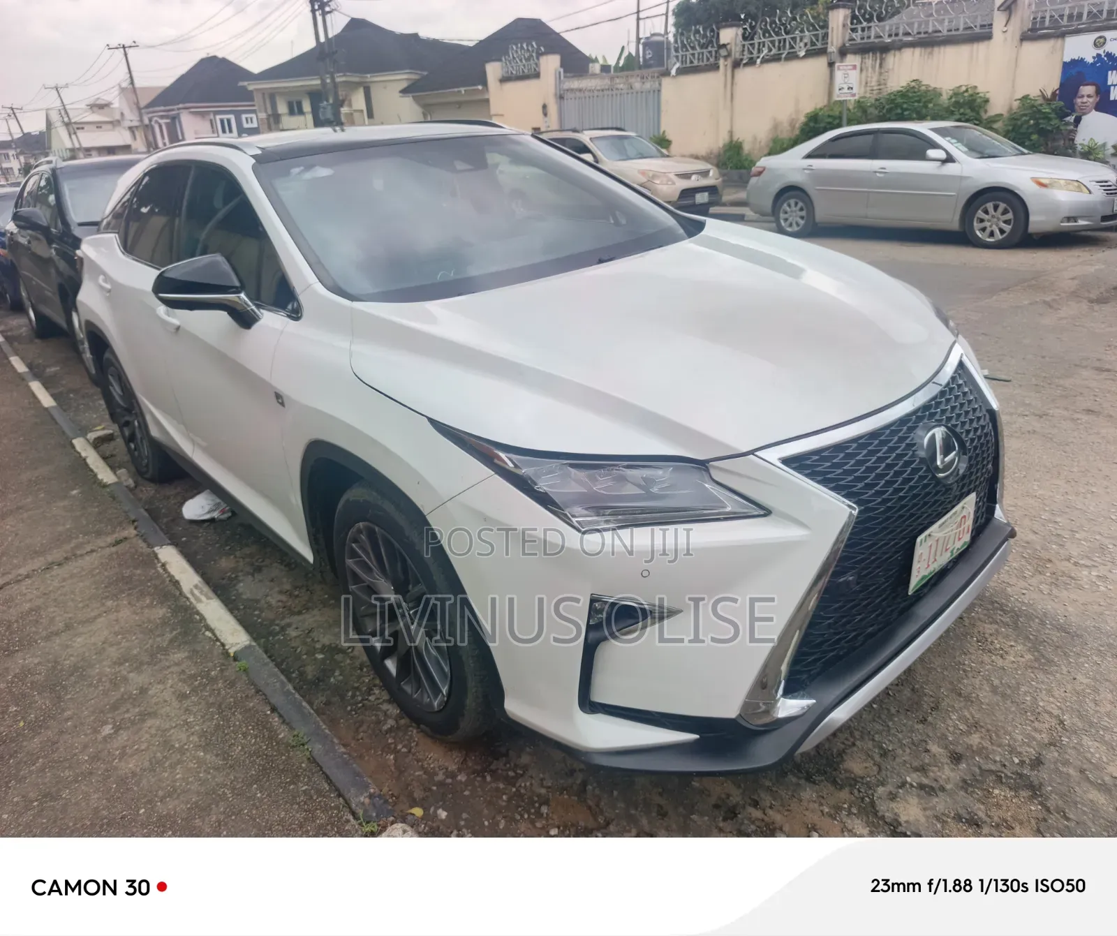 Lexus RX 350 F Sport AWD 2018 White